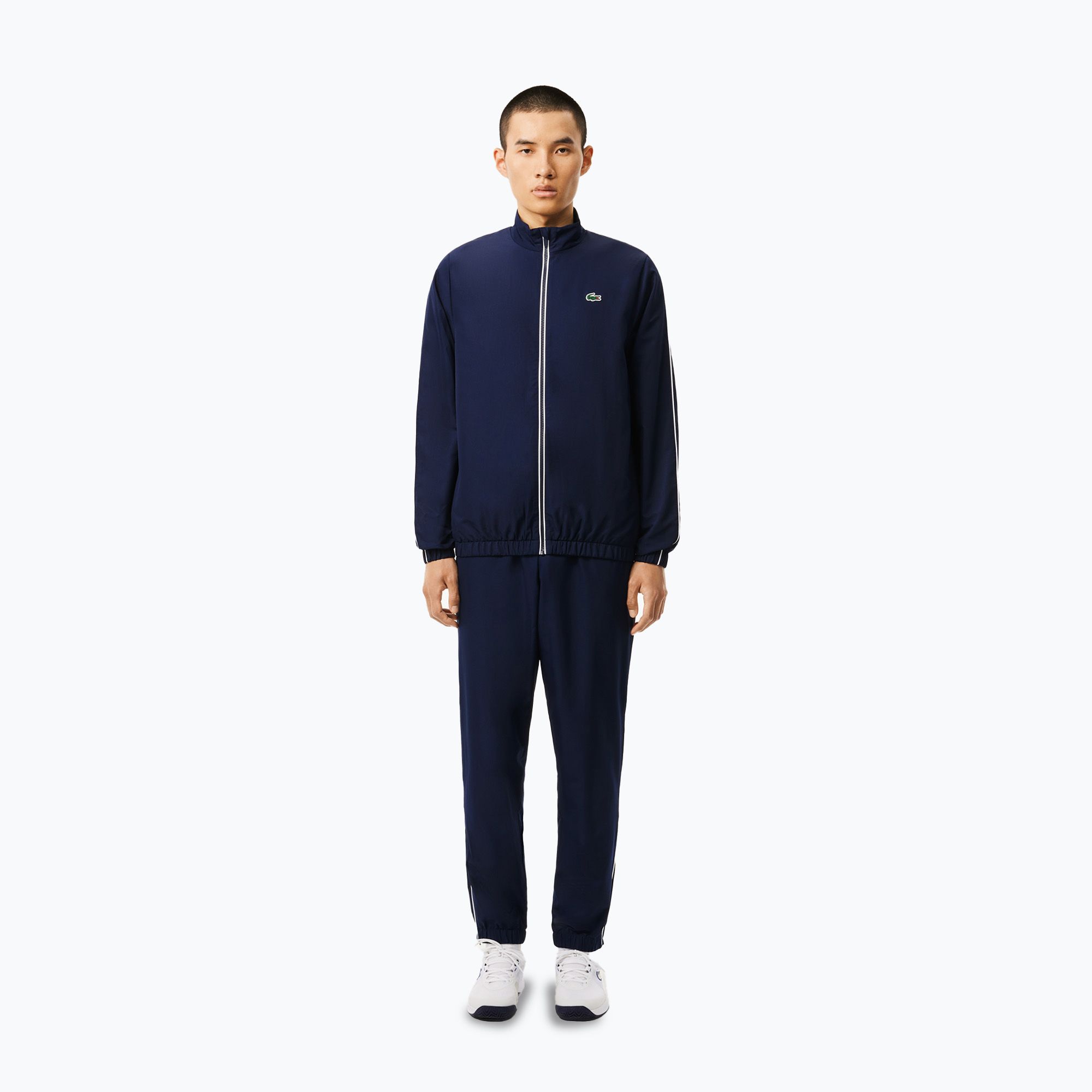 Dres męski Lacoste WH2574 navy blue/white 