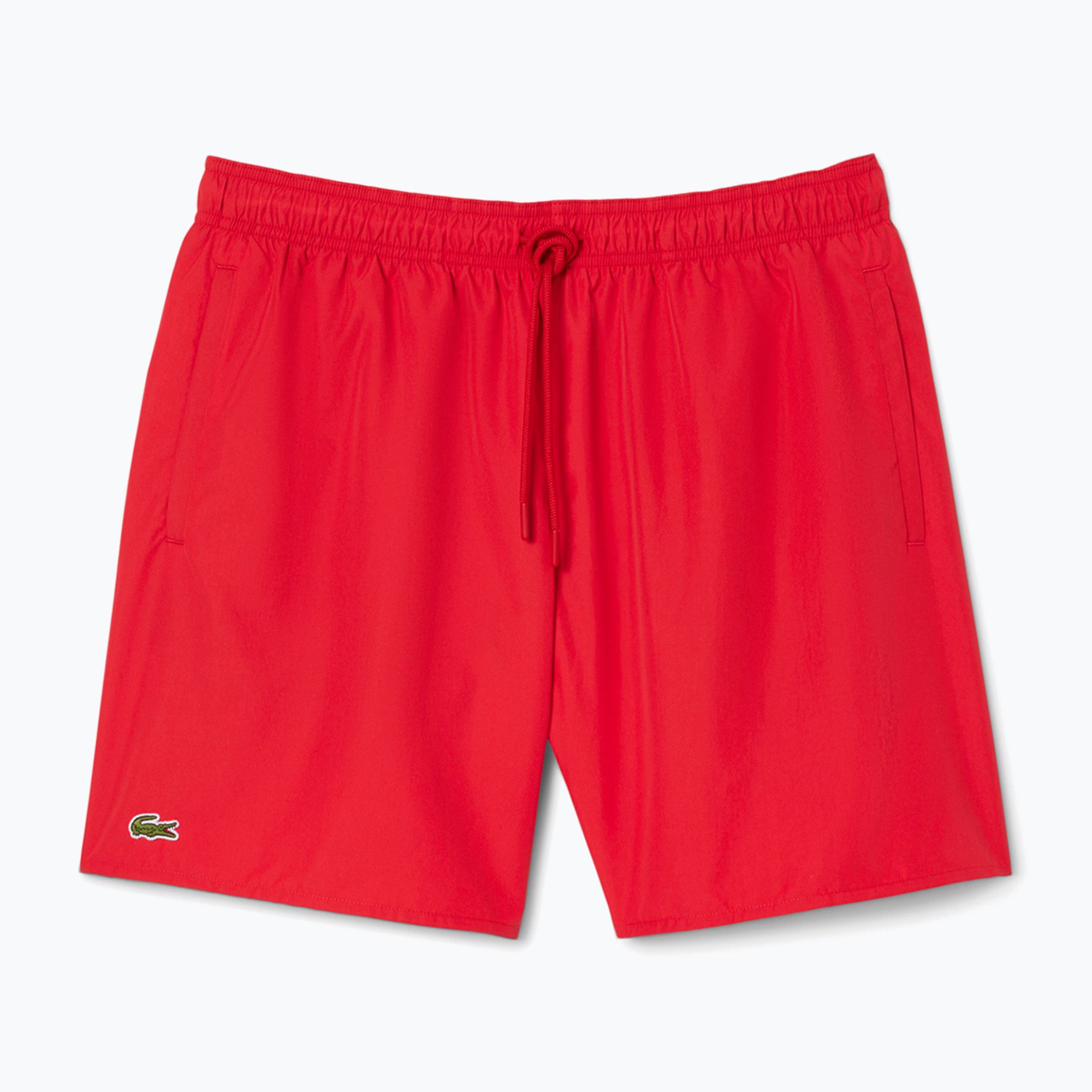 Szorty kąpielowe męskie Lacoste MH9088 red/green 