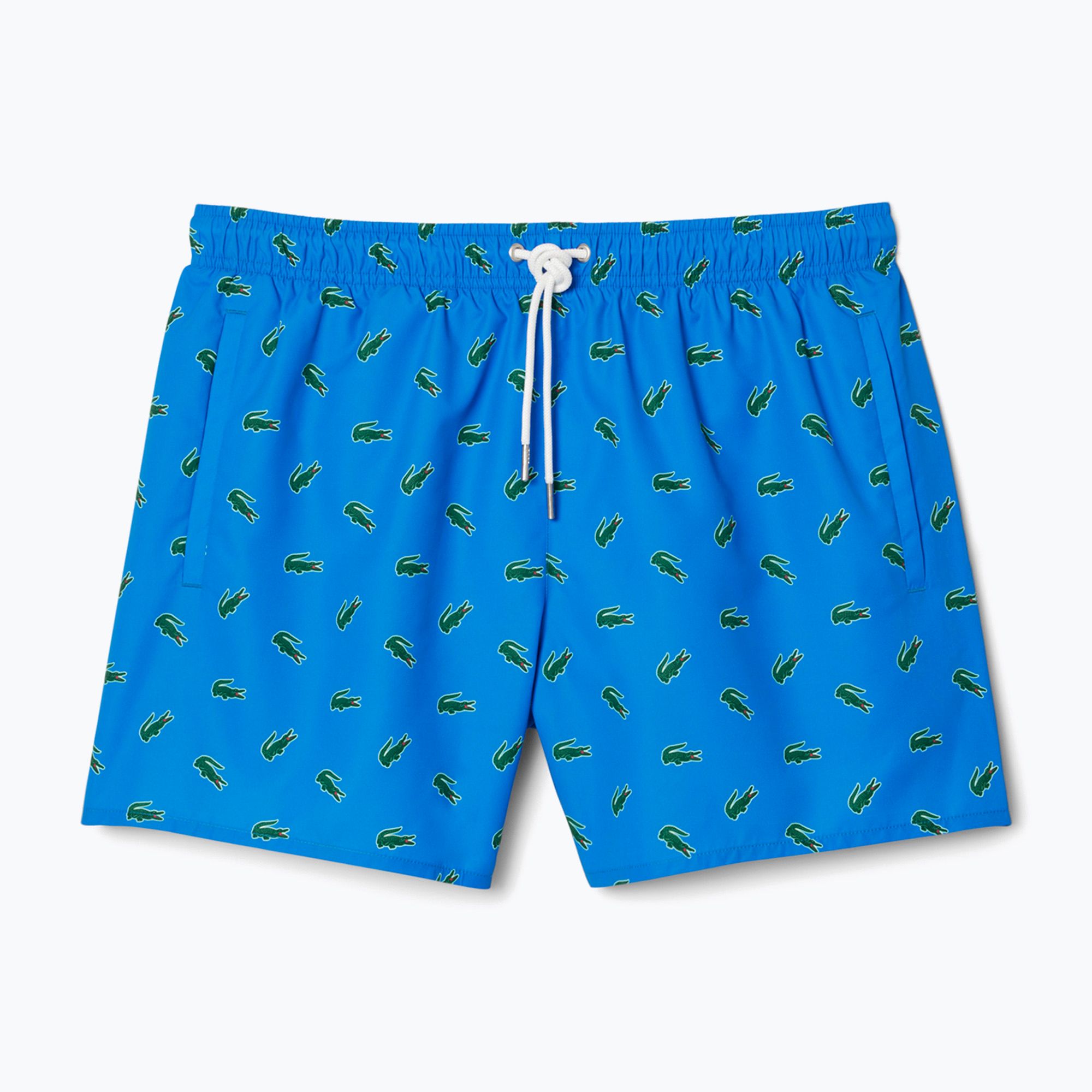 Szorty kąpielowe męskie Lacoste MH7188 gipsy blue/multico 