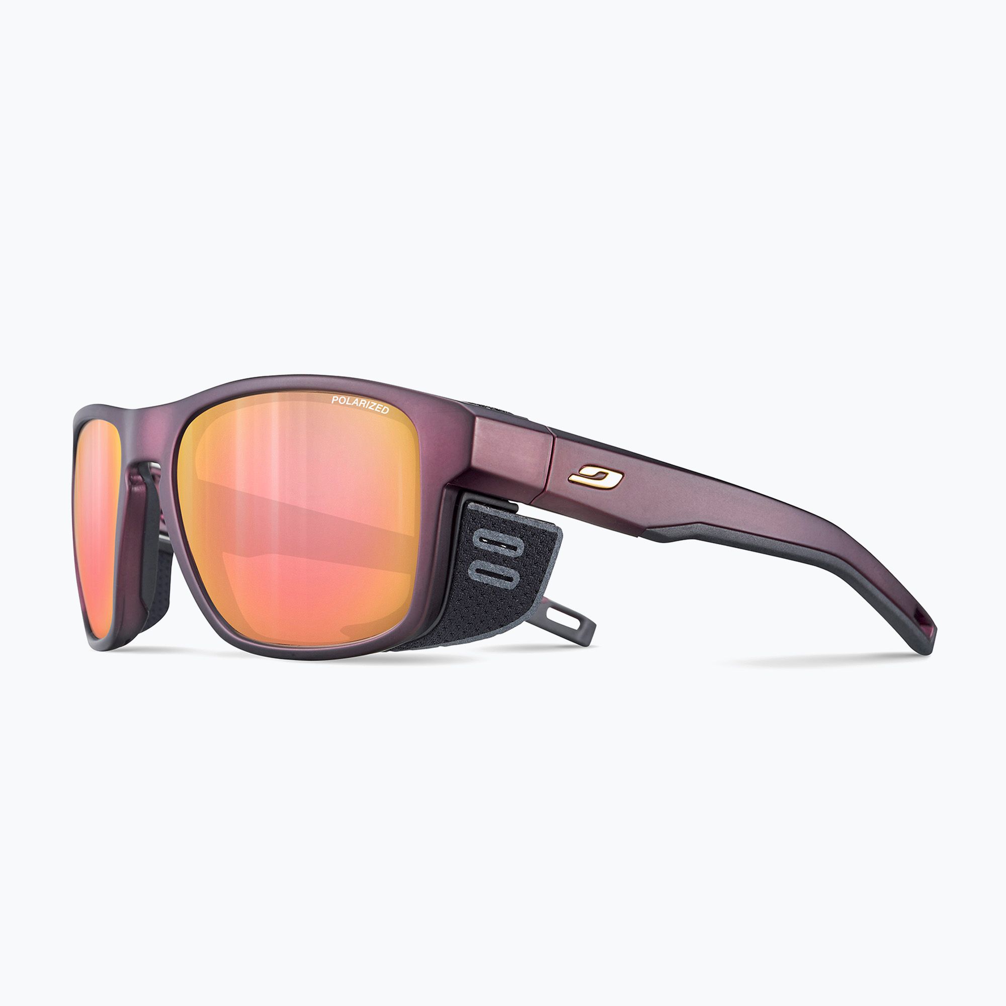 Okulary przeciwsłoneczne Julbo Shield M Polarized burgundy/gold 