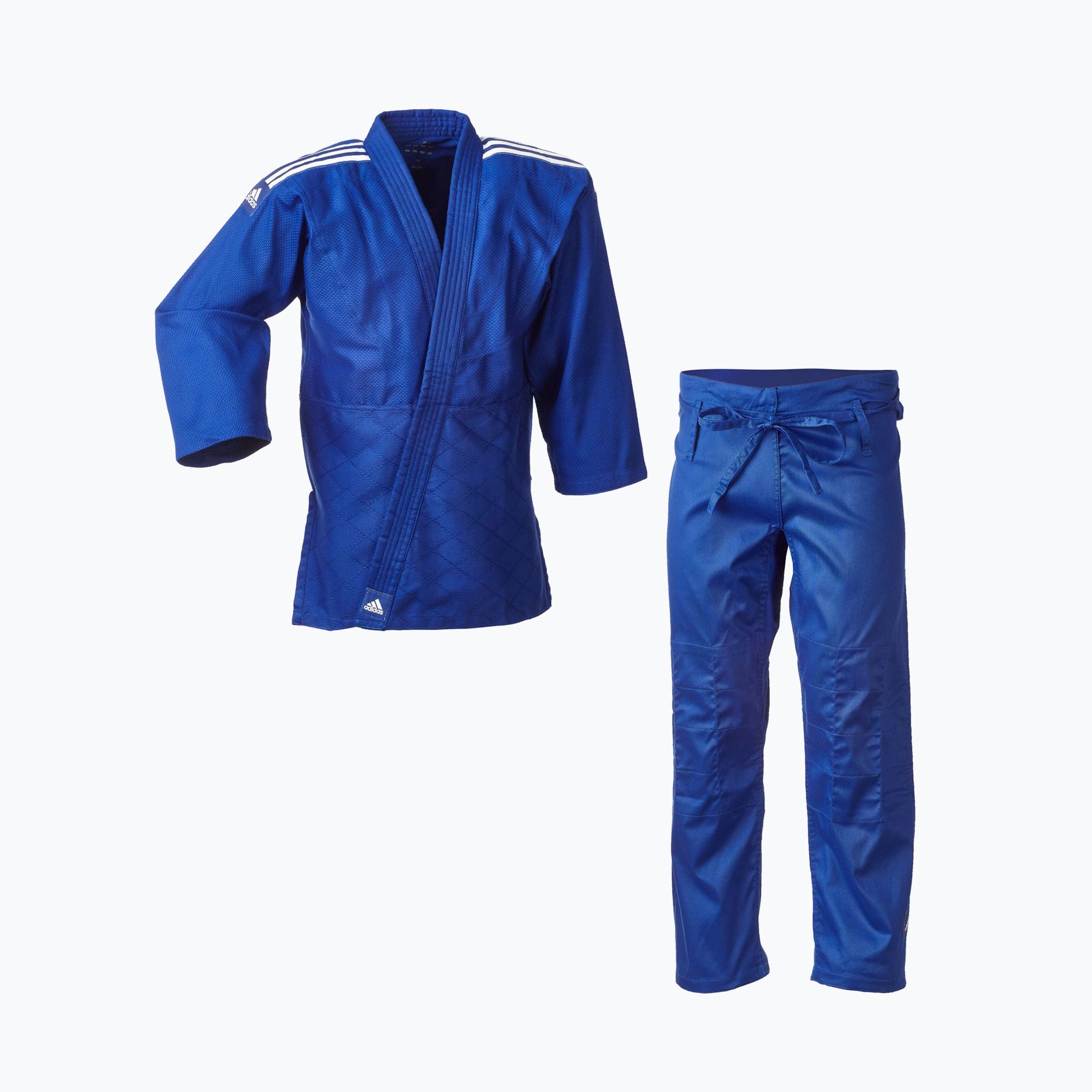 Judoga dziecięca adidas Club niebieska J350BLUE 