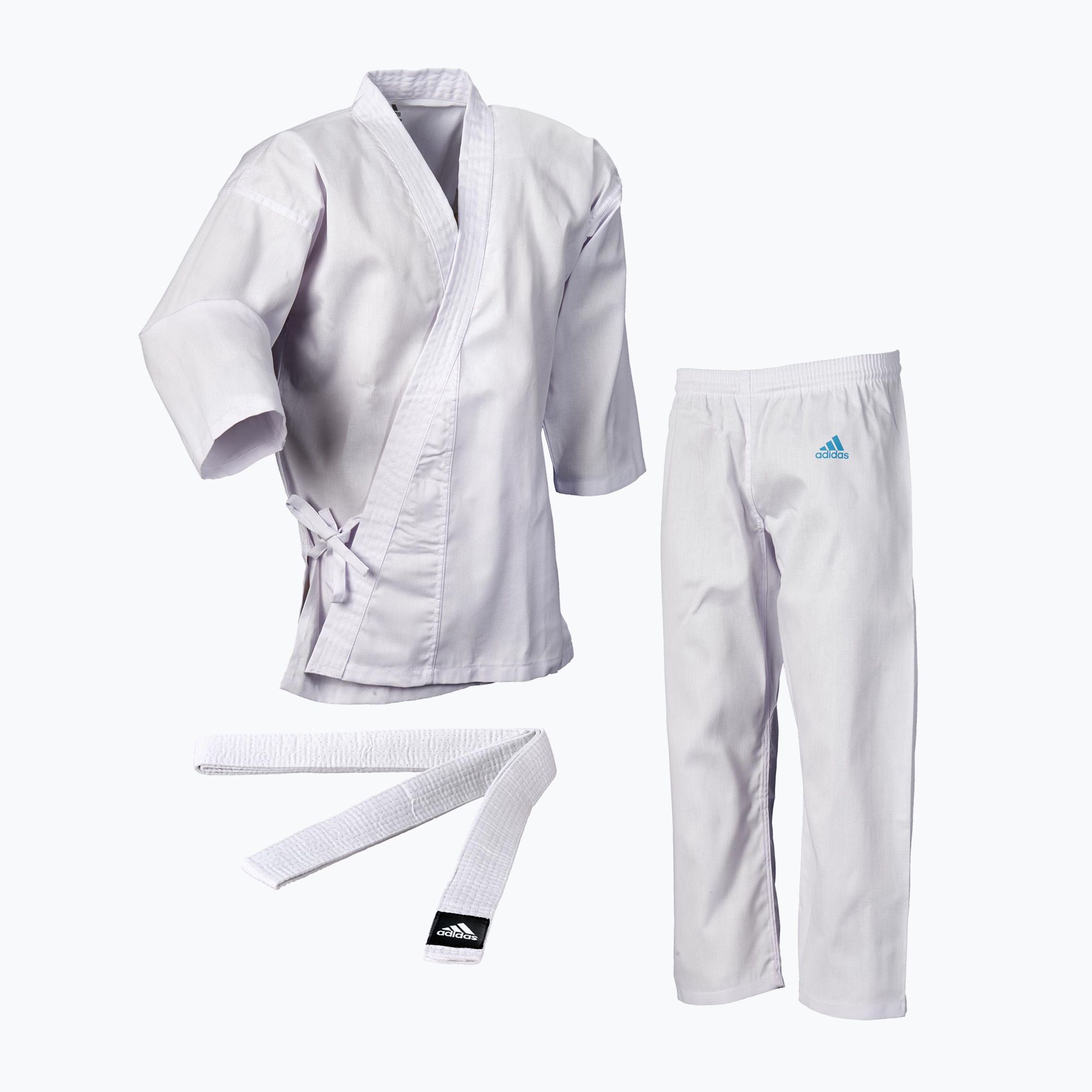 Karategi z pasem dziecięce adidas Basic white 