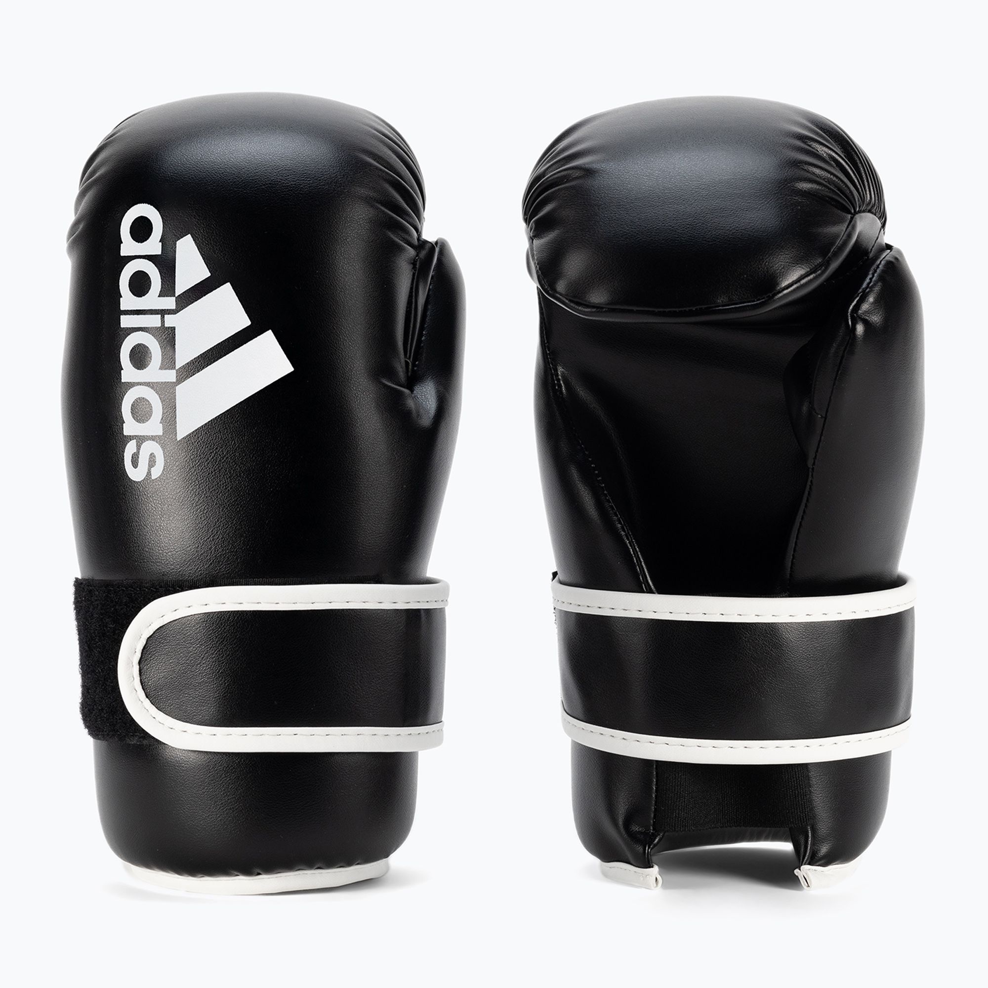Rękawice bokserskie adidas Point Fight czarny/biały 