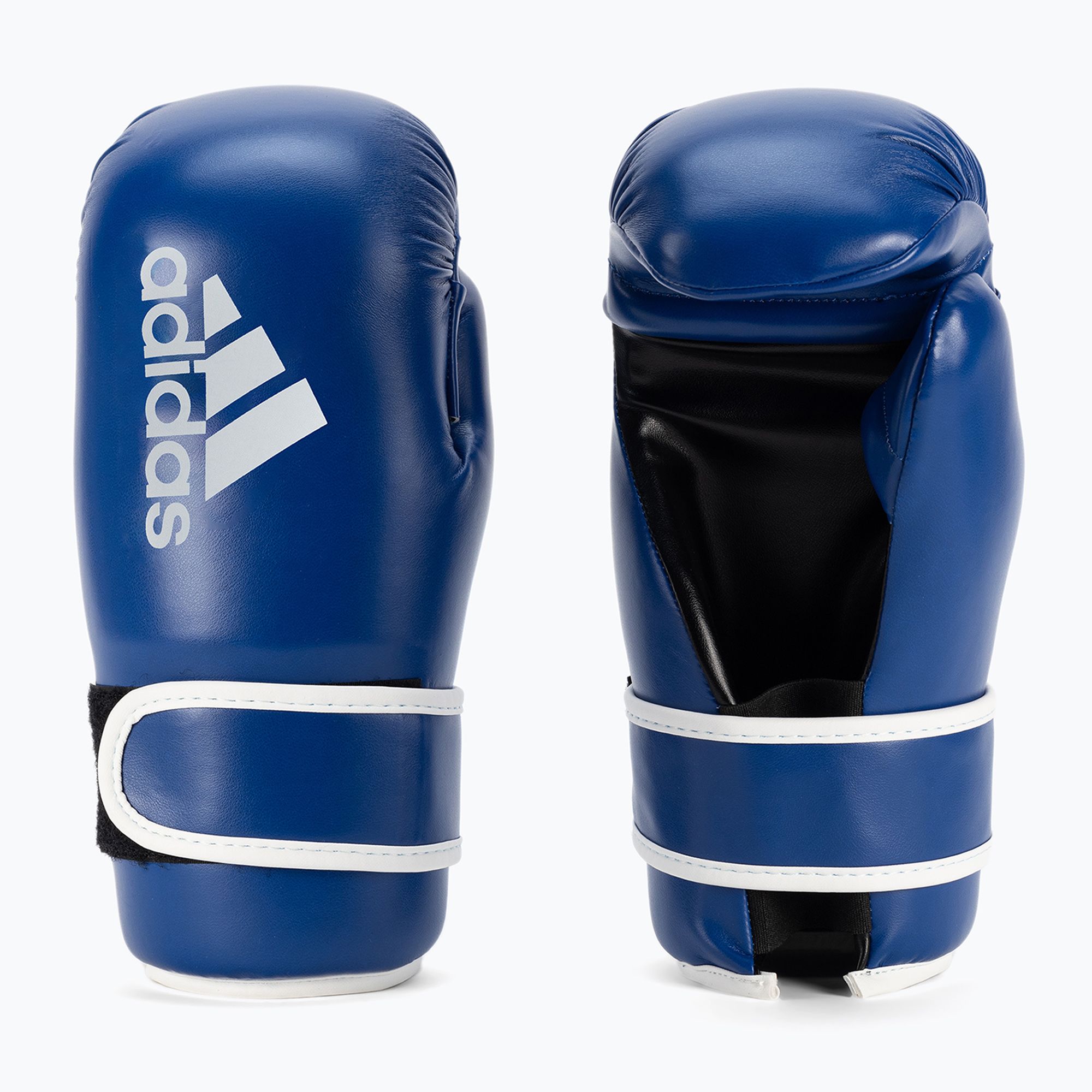 Rękawice bokserskie adidas Point Fight niebieski/biały 