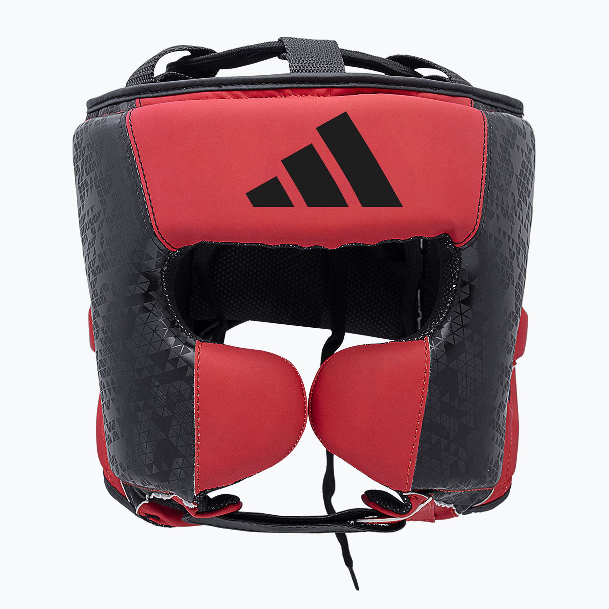 Kask bokserski adidas Combat 50 HG black/red 