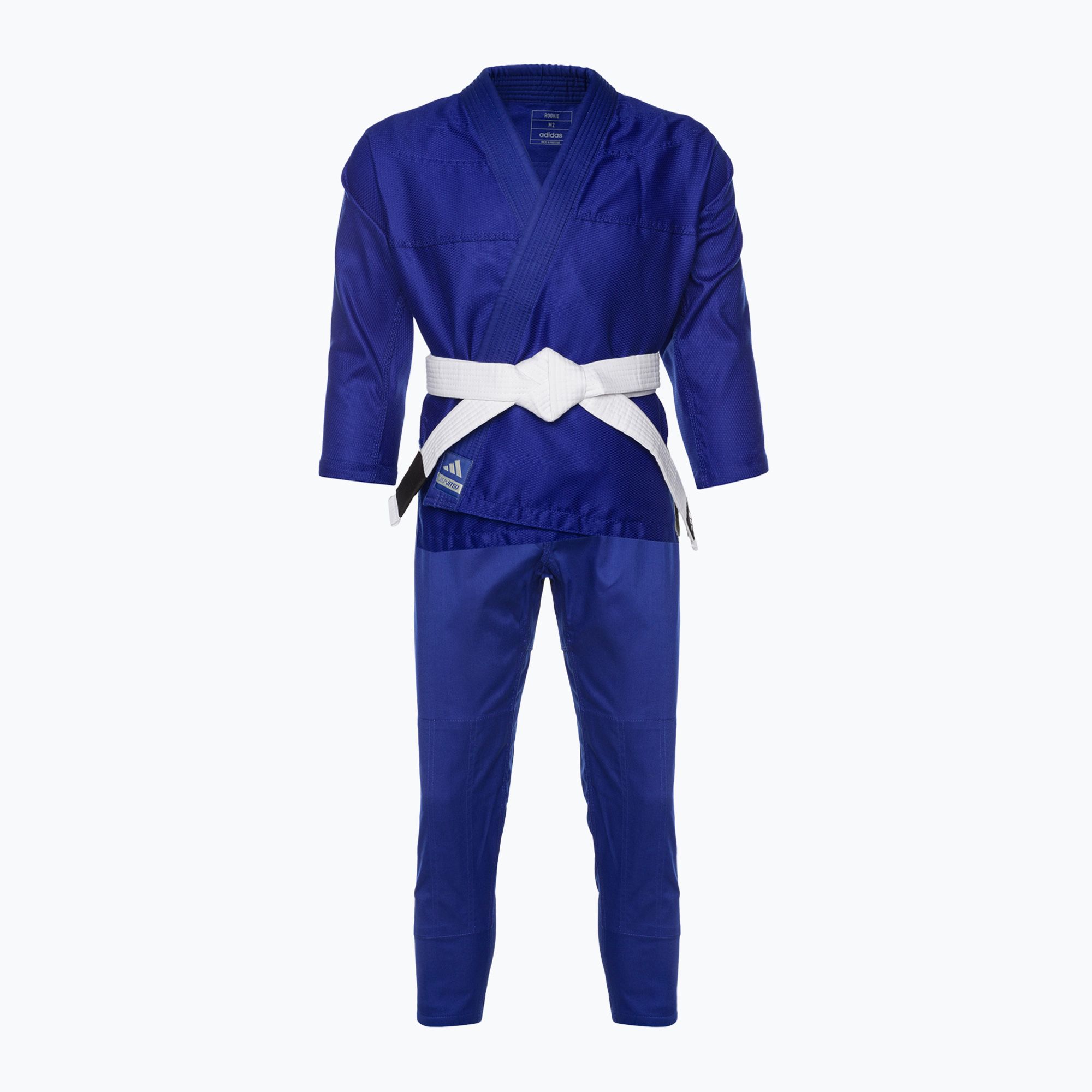 GI do brazylijskiego jiu-jitsu dziecięce adidas Rookie blue/grey 