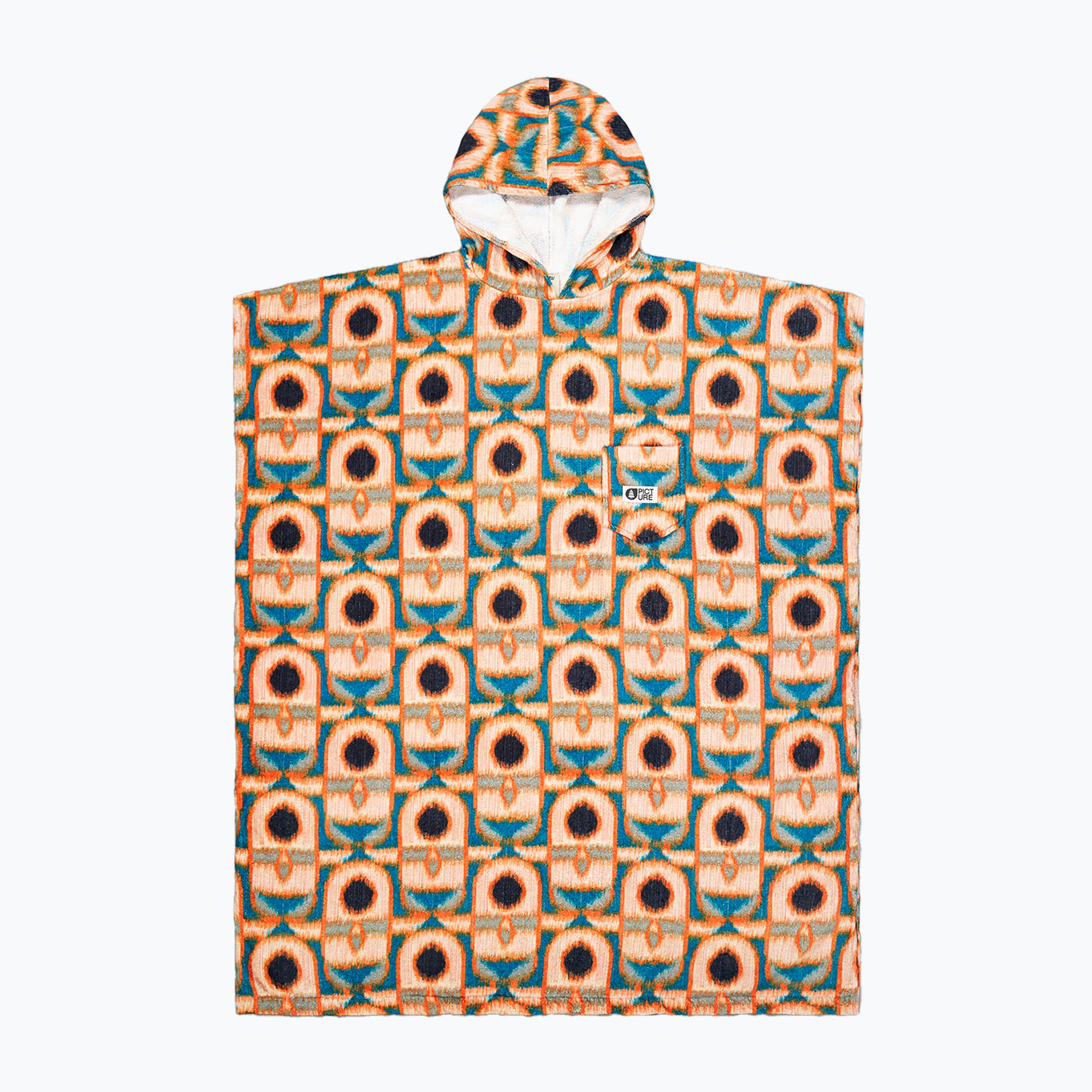 Ponczo Picture Landsom tiki print 