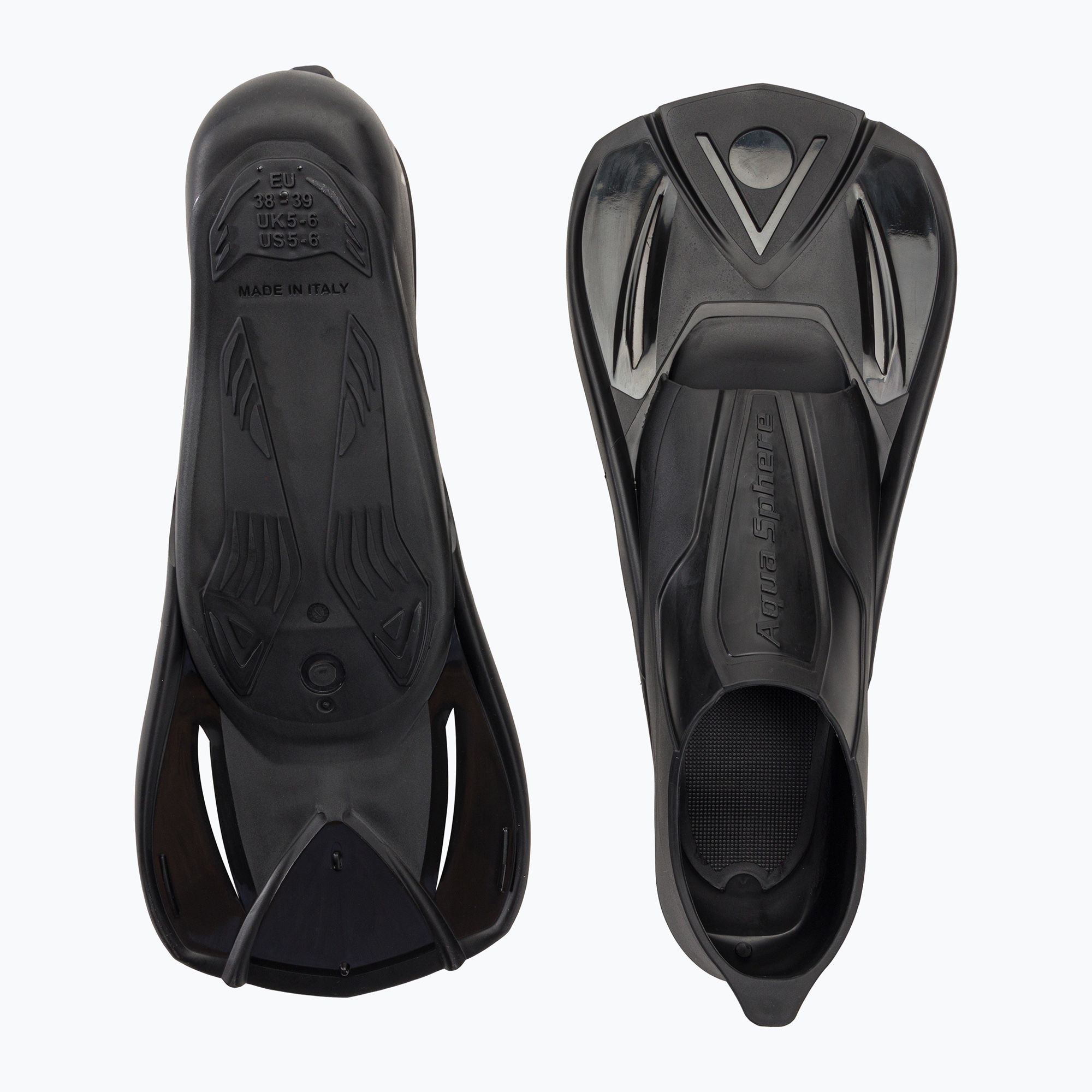 Płetwy do pływania Aquasphere Microfin black 