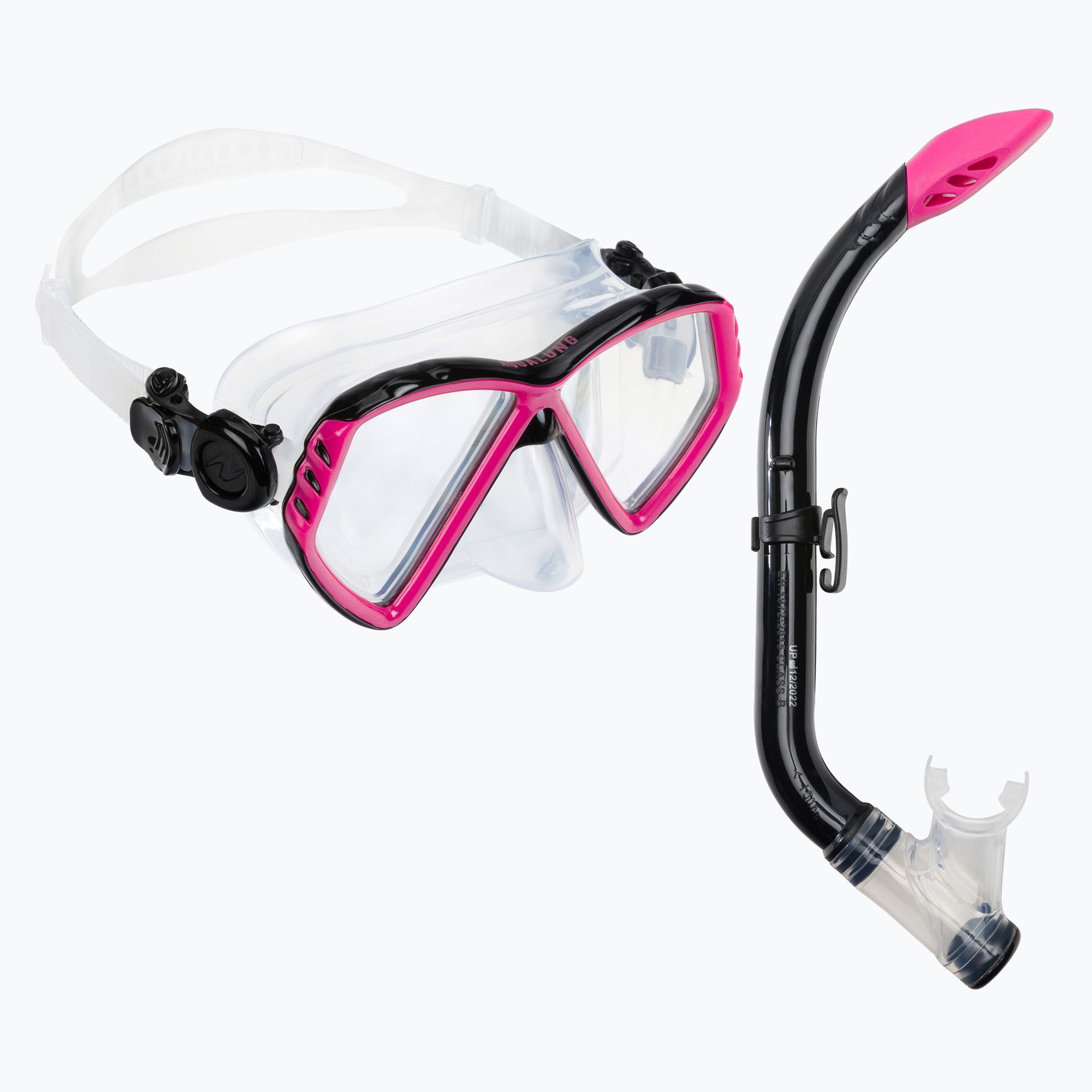 Zestaw do snorkelingu dziecięcy Aqualung Cub Combo transparent/pink 