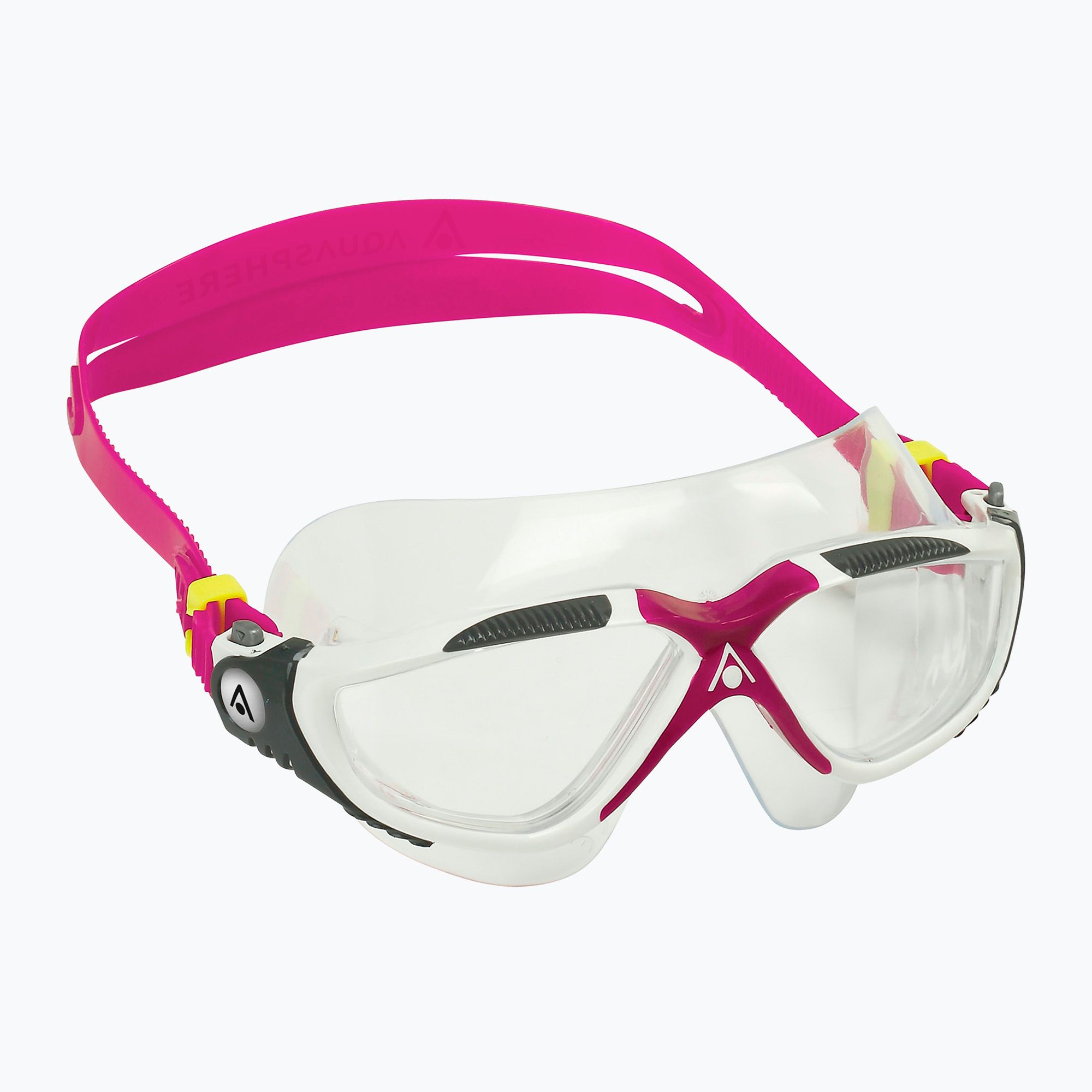 Maska do pływania Aquasphere Vista white/raspberry/clear 