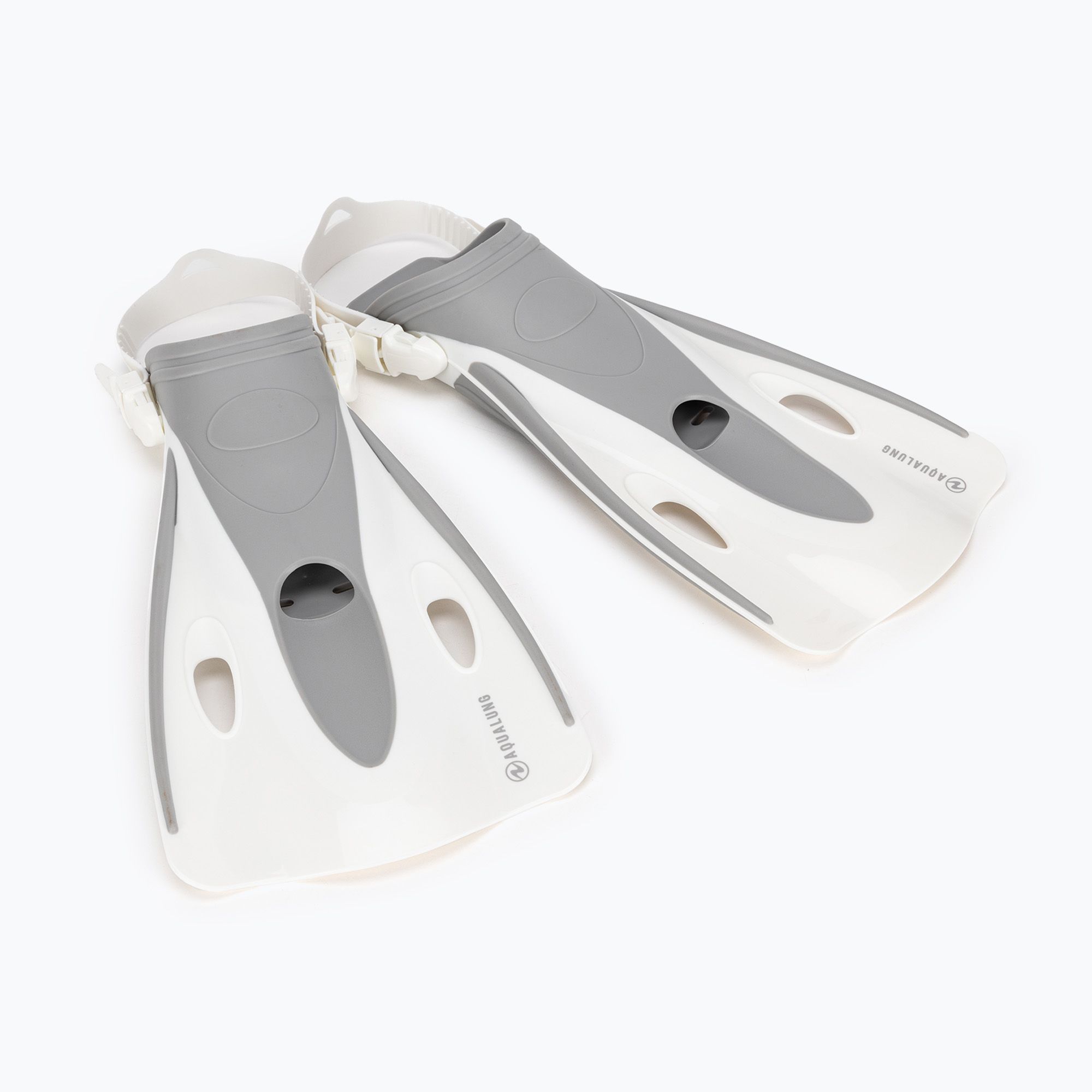 Płetwy do snorkelingu Aqualung Twister gray/white 