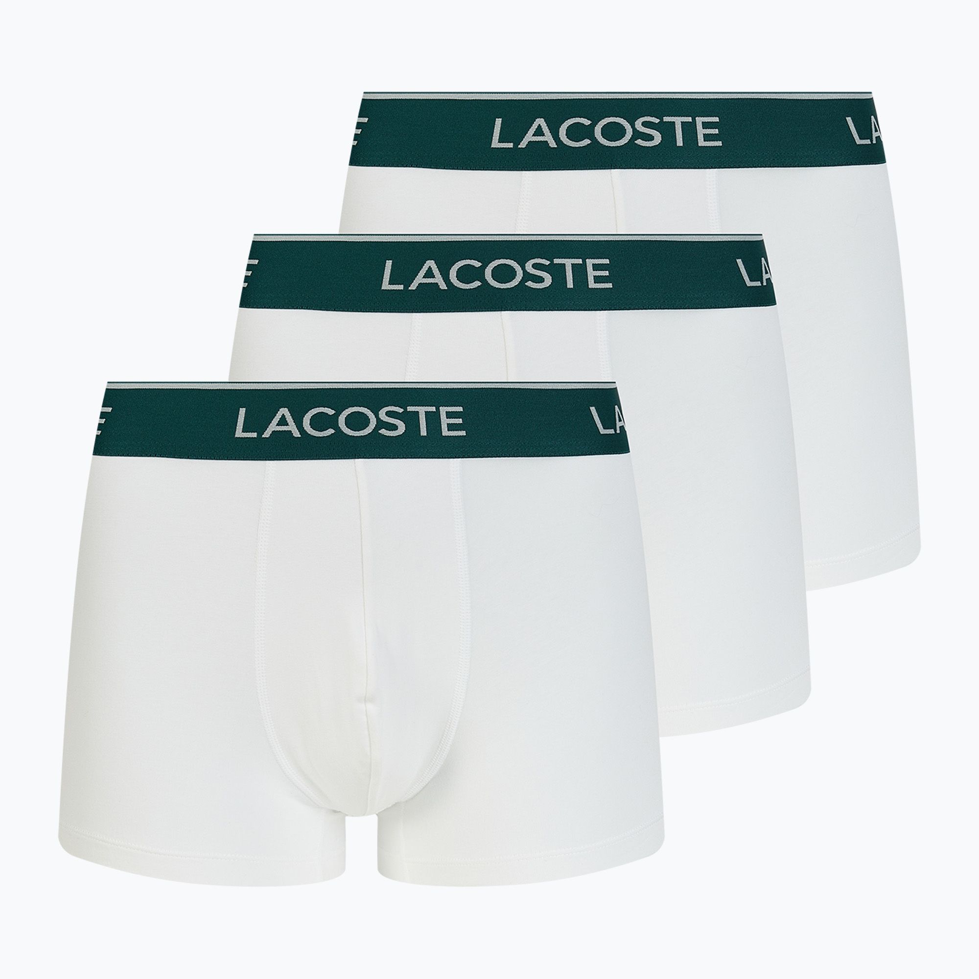 Bokserki Lacoste 5H3389 001 3 pary white 