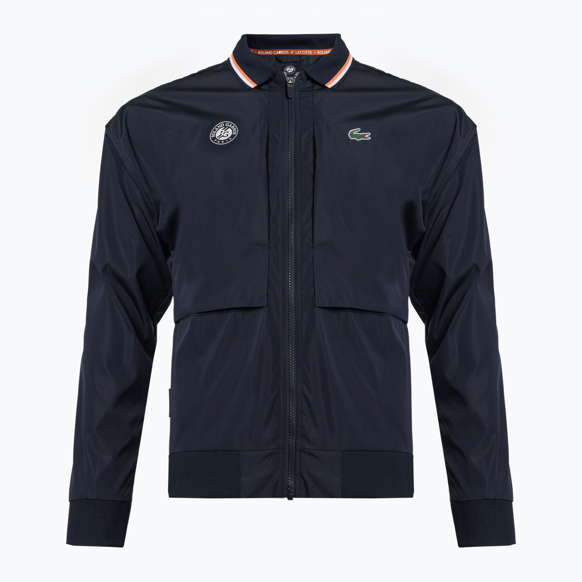 Kurtka męska Lacoste BH0954 navy blue/white/mandarin 