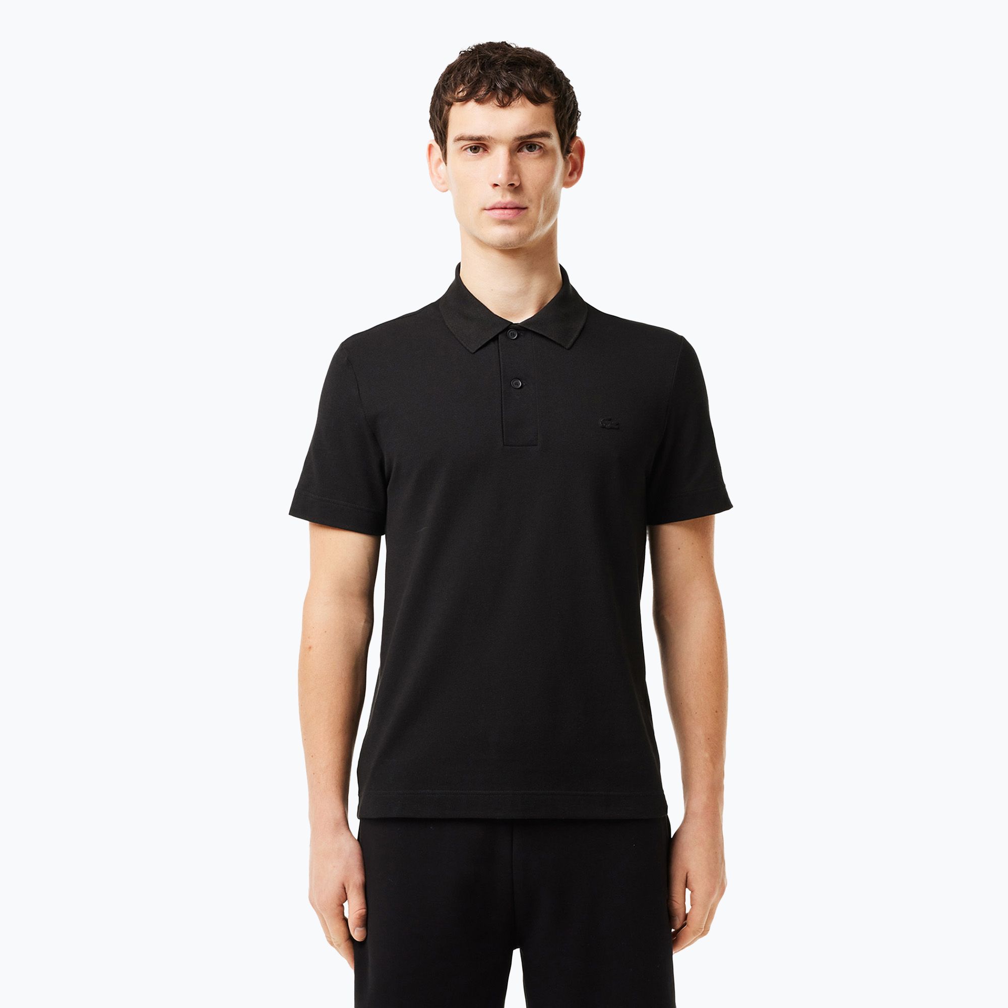 Koszulka polo męska Lacoste Polo PH8361 black 