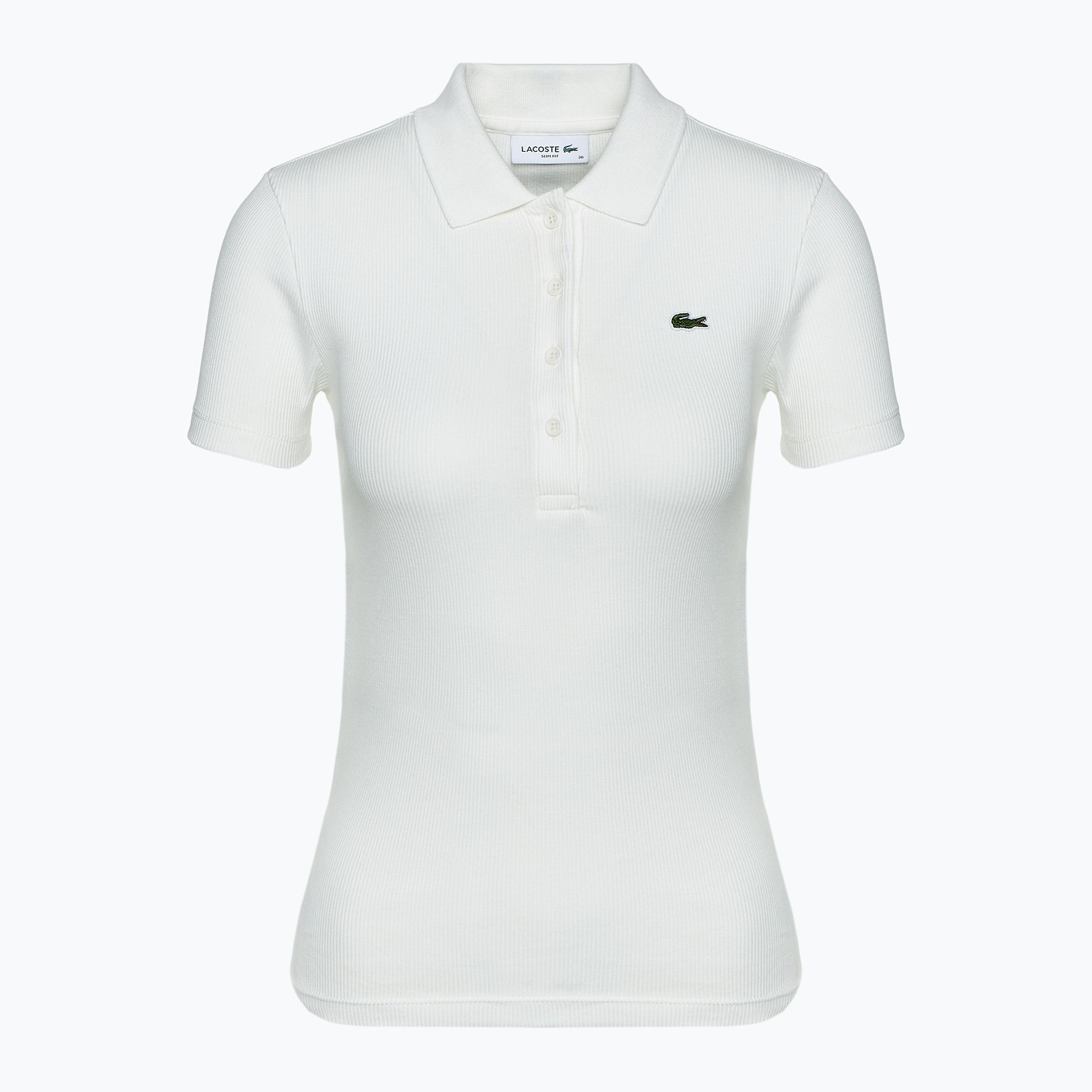 Koszulka polo damska Lacoste DF5377 flour 