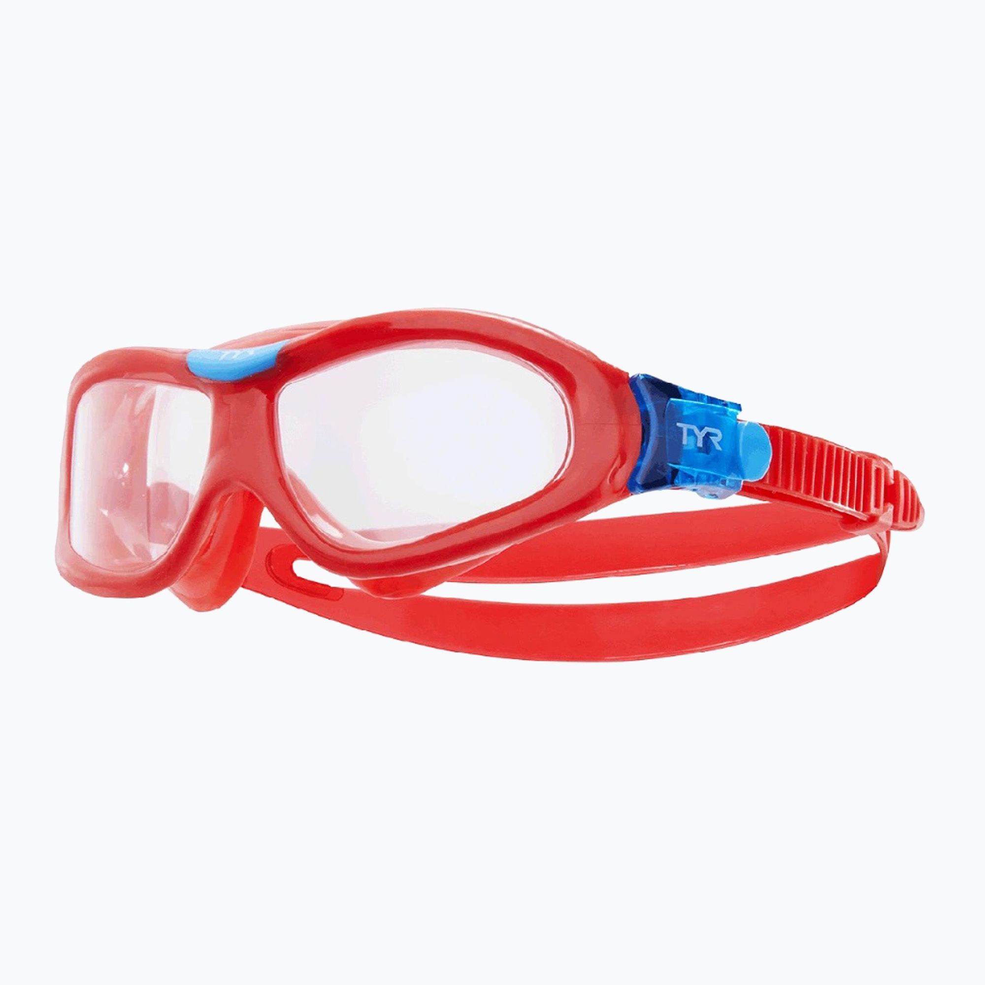 Maska do pływania dziecięca TYR Orion clear/ red/ red 