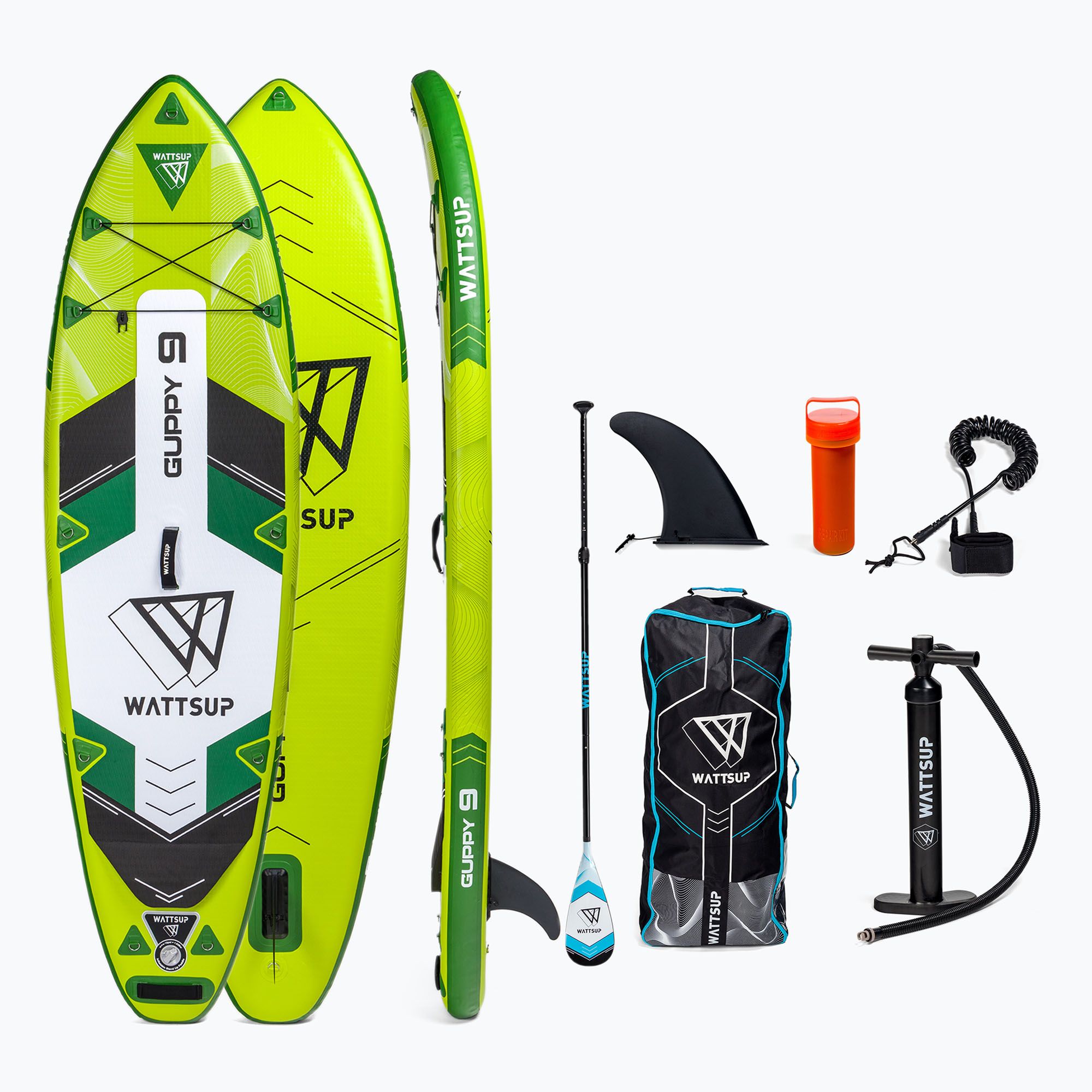 Deska SUP WATTSUP Guppy 9'0'' green 