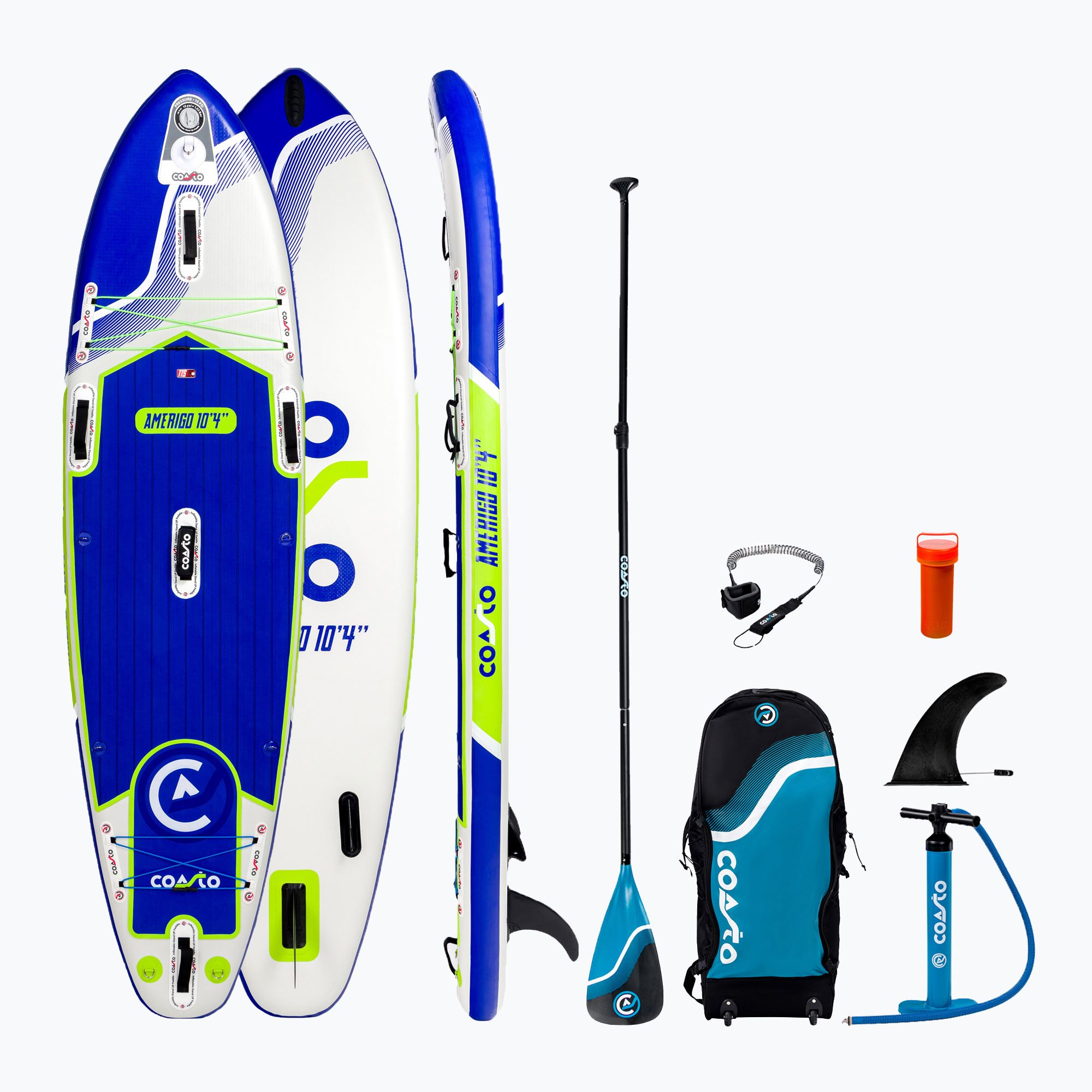 Deska SUP Coasto Amerigo 10'4'' blue/white 