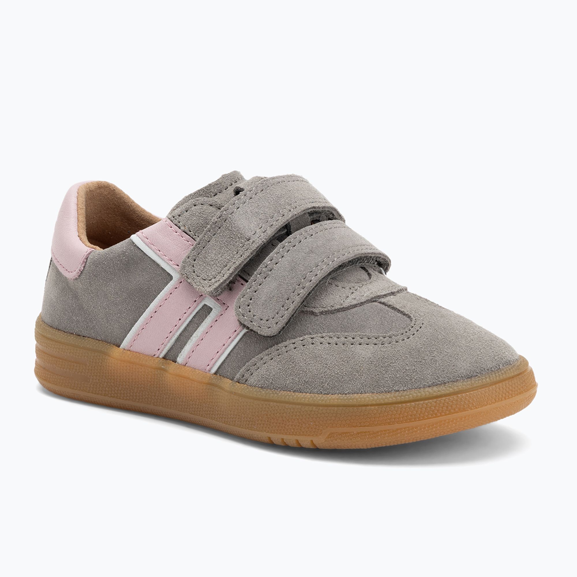 Buty barefoot dziecięce Froddo G3130269 light grey/pink 