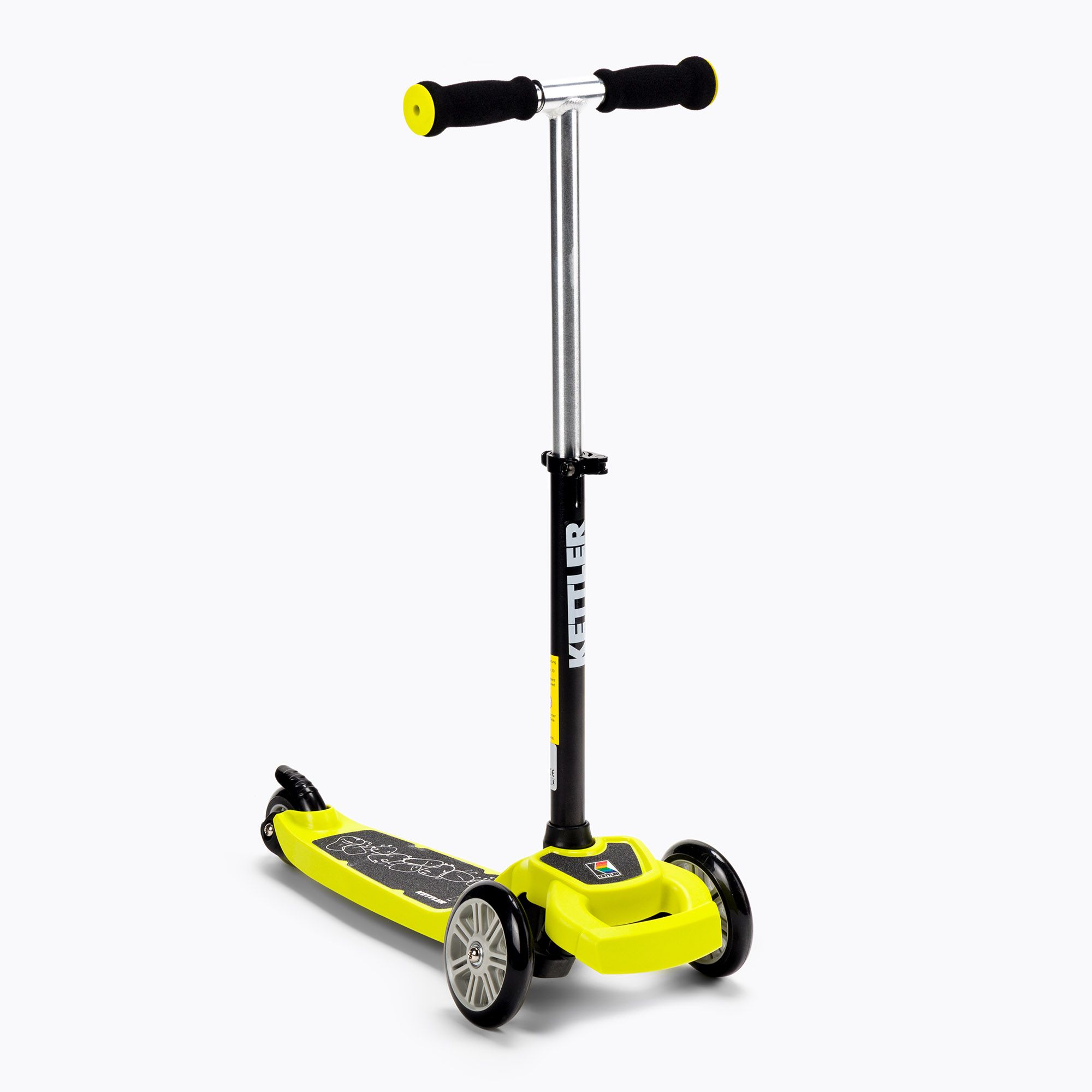 Hulajnoga trójkołowa dziecięca KETTLER Zazzy black/yellow 