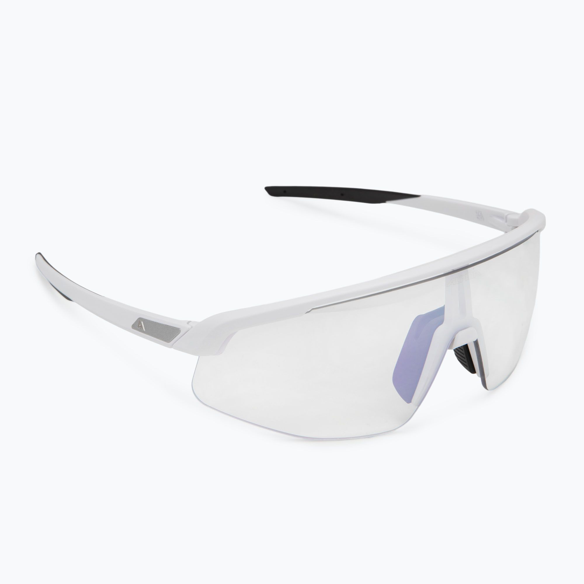 Okulary przeciwsłoneczne Alpina Turbo Pro V white matt/ clear to grey ...