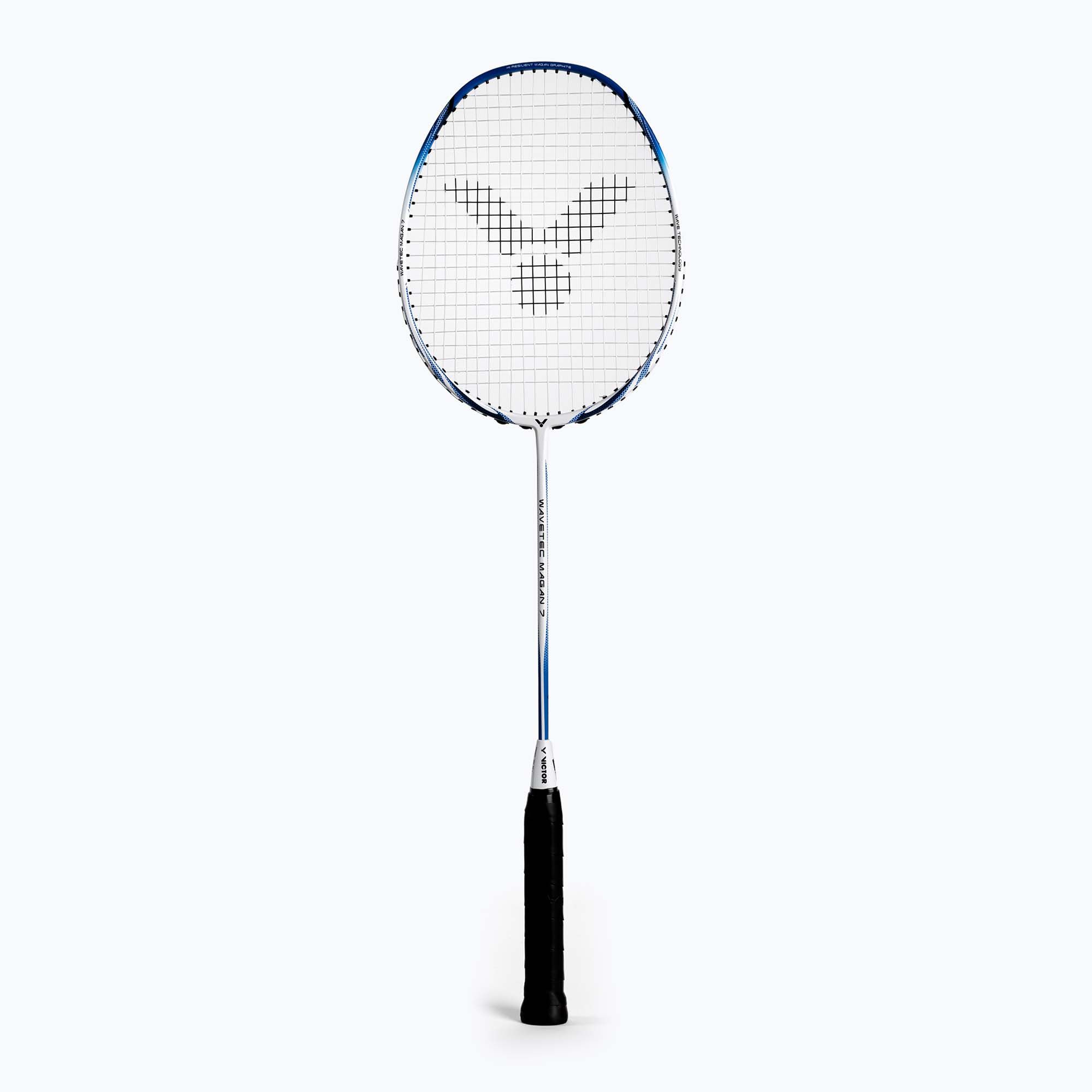 Rakieta do badmintona VICTOR Wavetec Magan 7 white/blue 