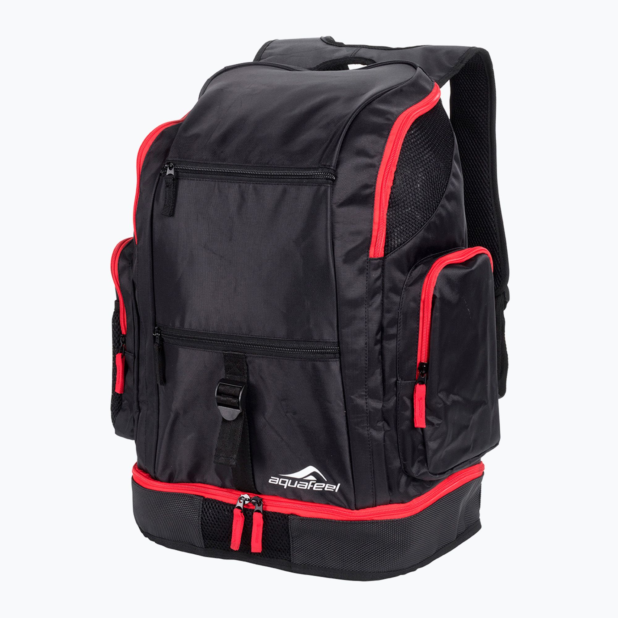 Plecak pływacki aquaFeel Rucksack 42 l black/red 