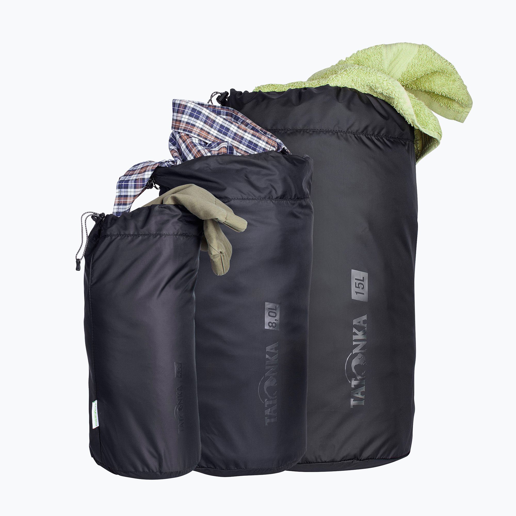 Pokrowiec Tatonka Stuff Bag Set III 3 szt. black 