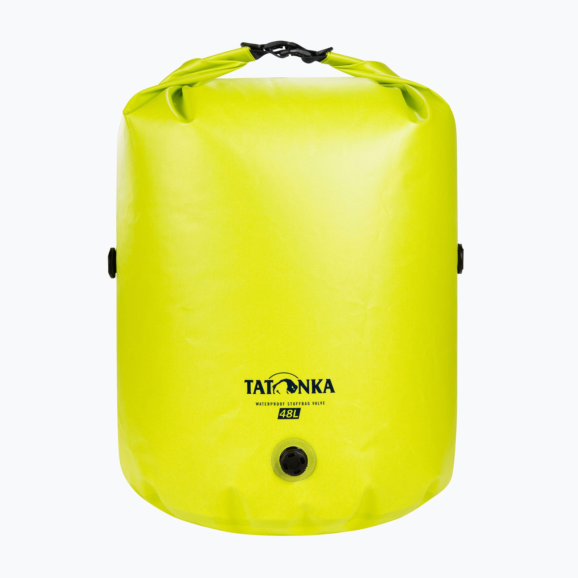 Worek wodoodporny Tatonka WP Stuffbag Valve 48 l lime 
