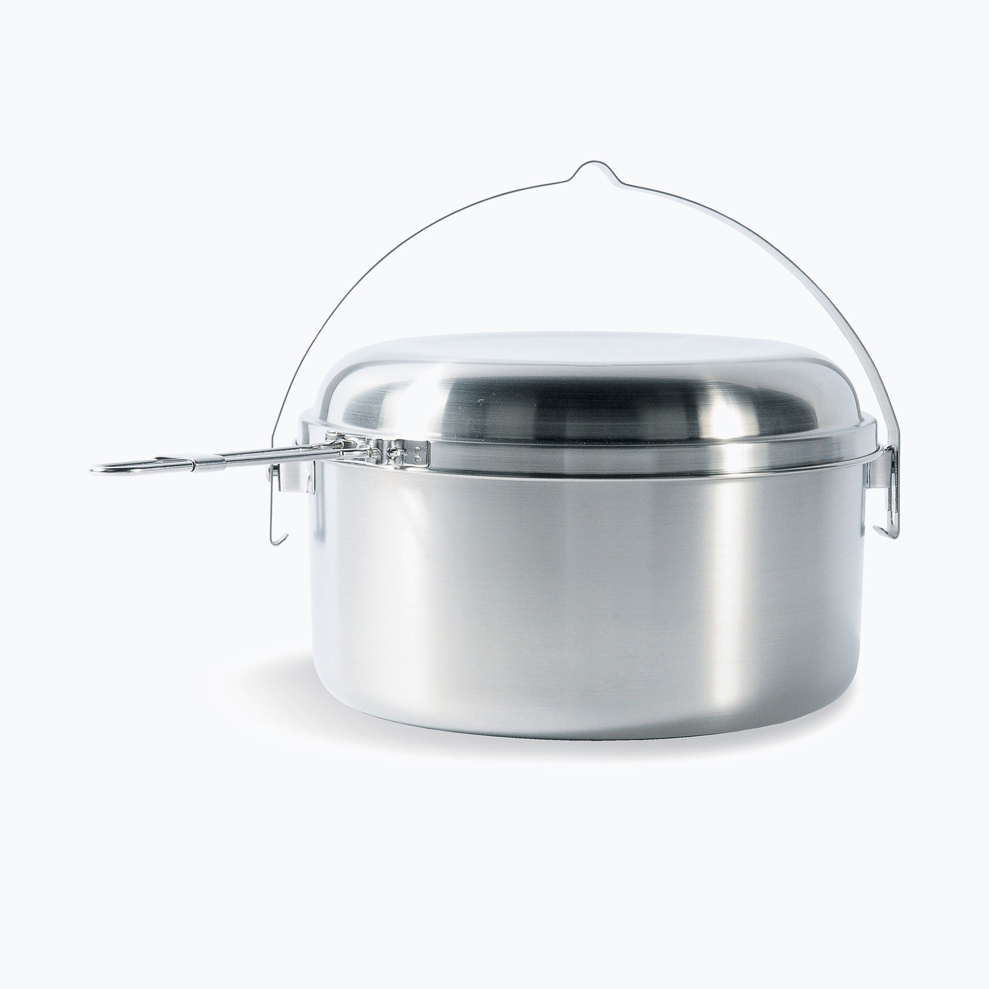 Zestaw garnków turystycznych Tatonka KETTLE 4 l srebrny 