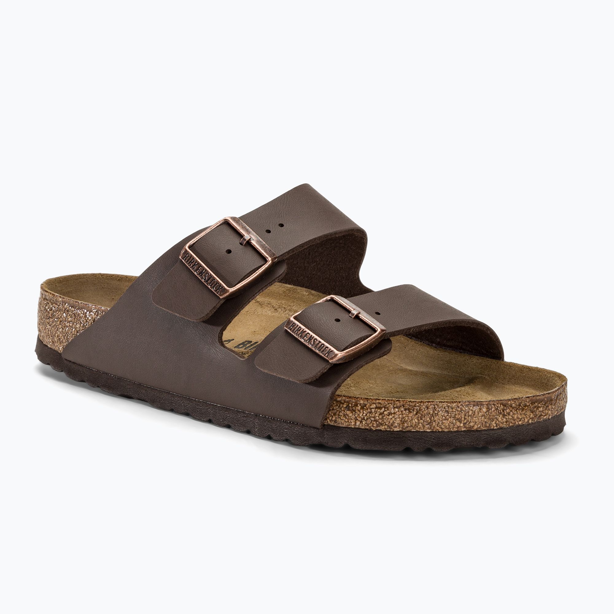 Klapki BIRKENSTOCK Arizona BF Regular dark brown 
