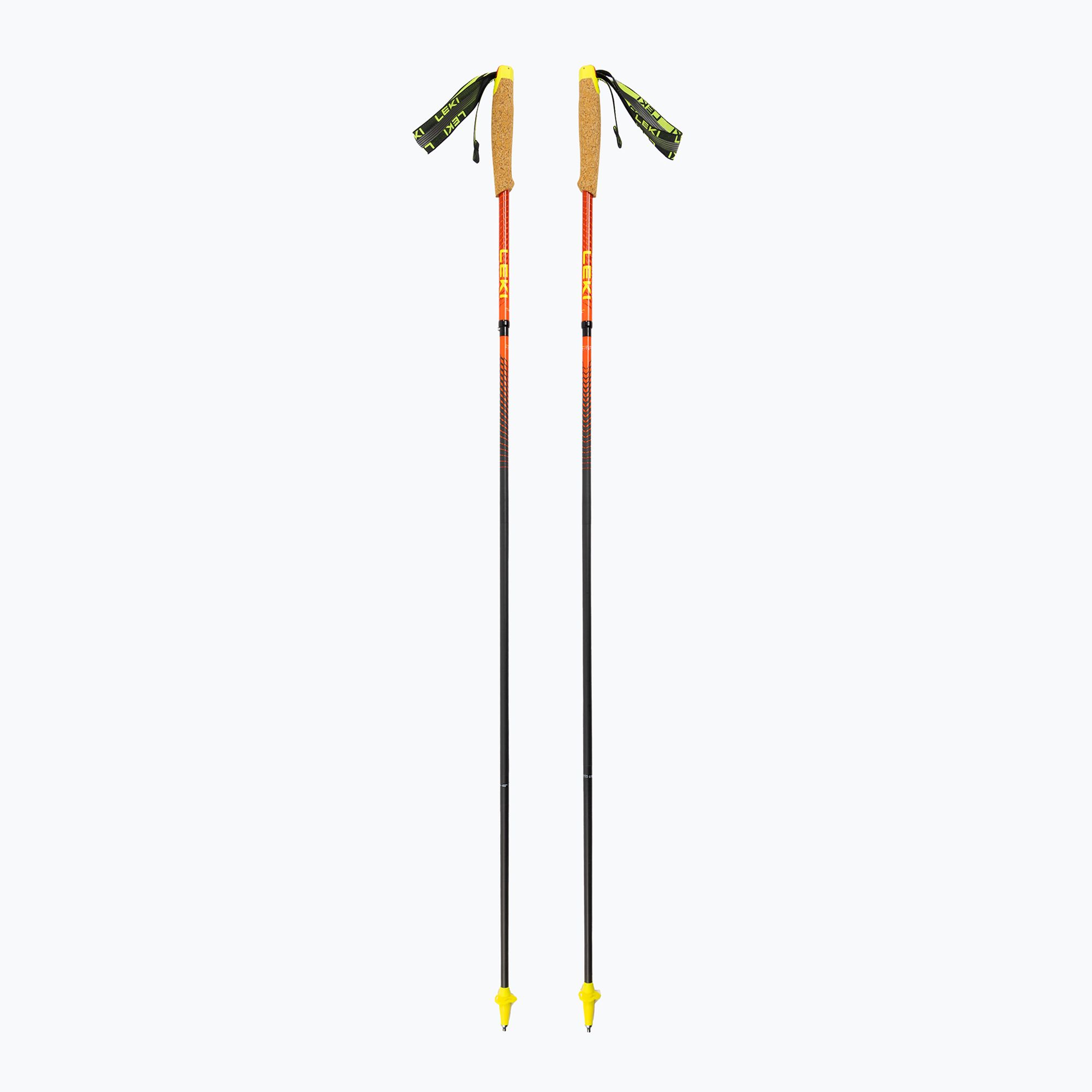 Kije biegowe LEKI Neotrail Pro FX.One Superlite neonpink/ neonyellow/naturalcarbon 