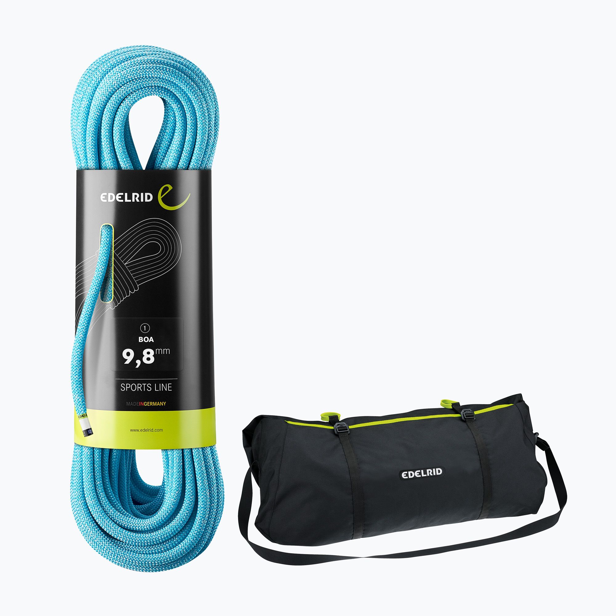 Lina wspinaczkowa EDELRID Boa Seilsack 9.8 blue 