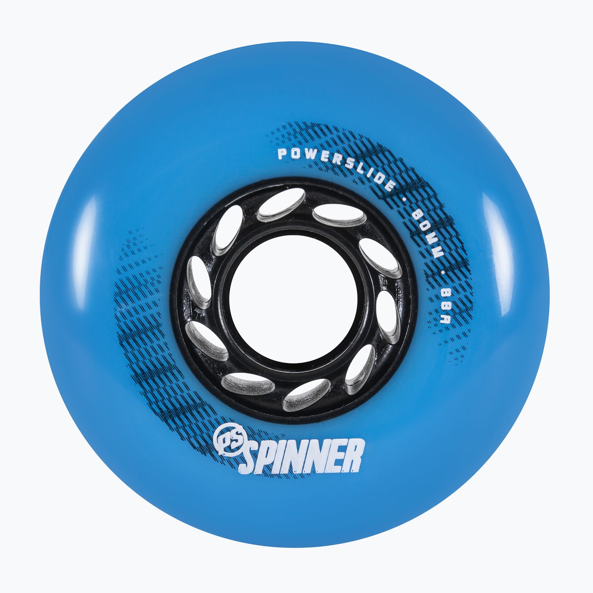 Kółka do rolek Powerslide Spinner 80 mm/88A 4 szt. blue 