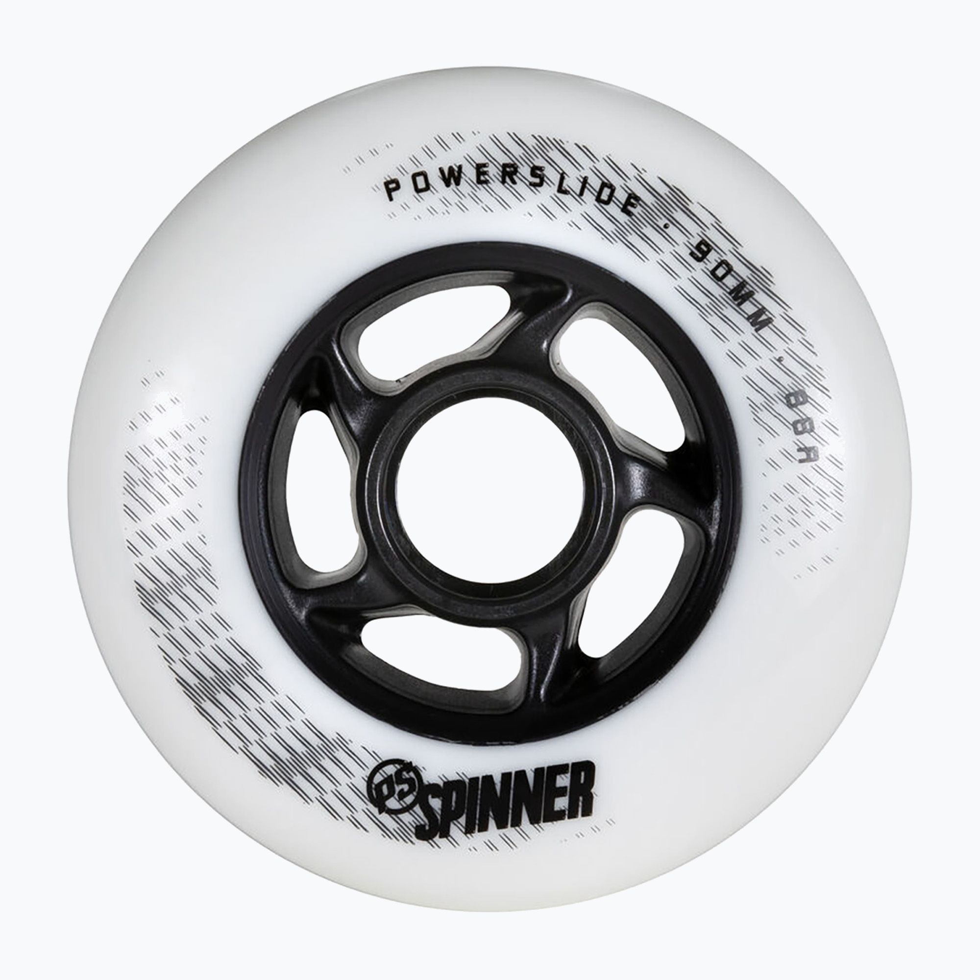 Kółka do rolek Powerslide Spinner 90 mm/88A 4 szt. white 