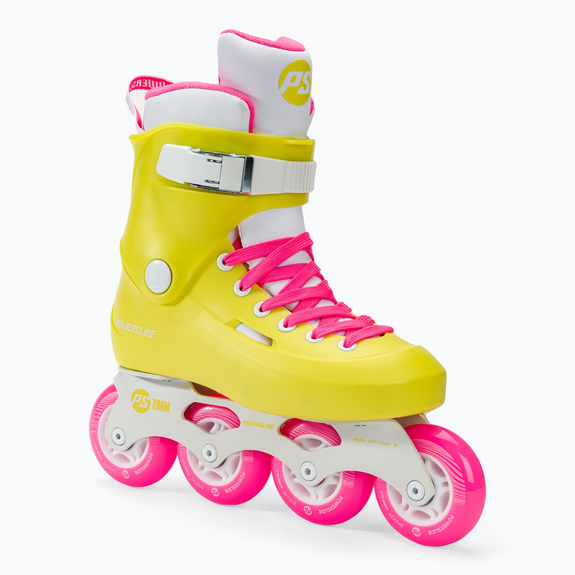 Rolki damskie Powerslide Zoom neon yellow 