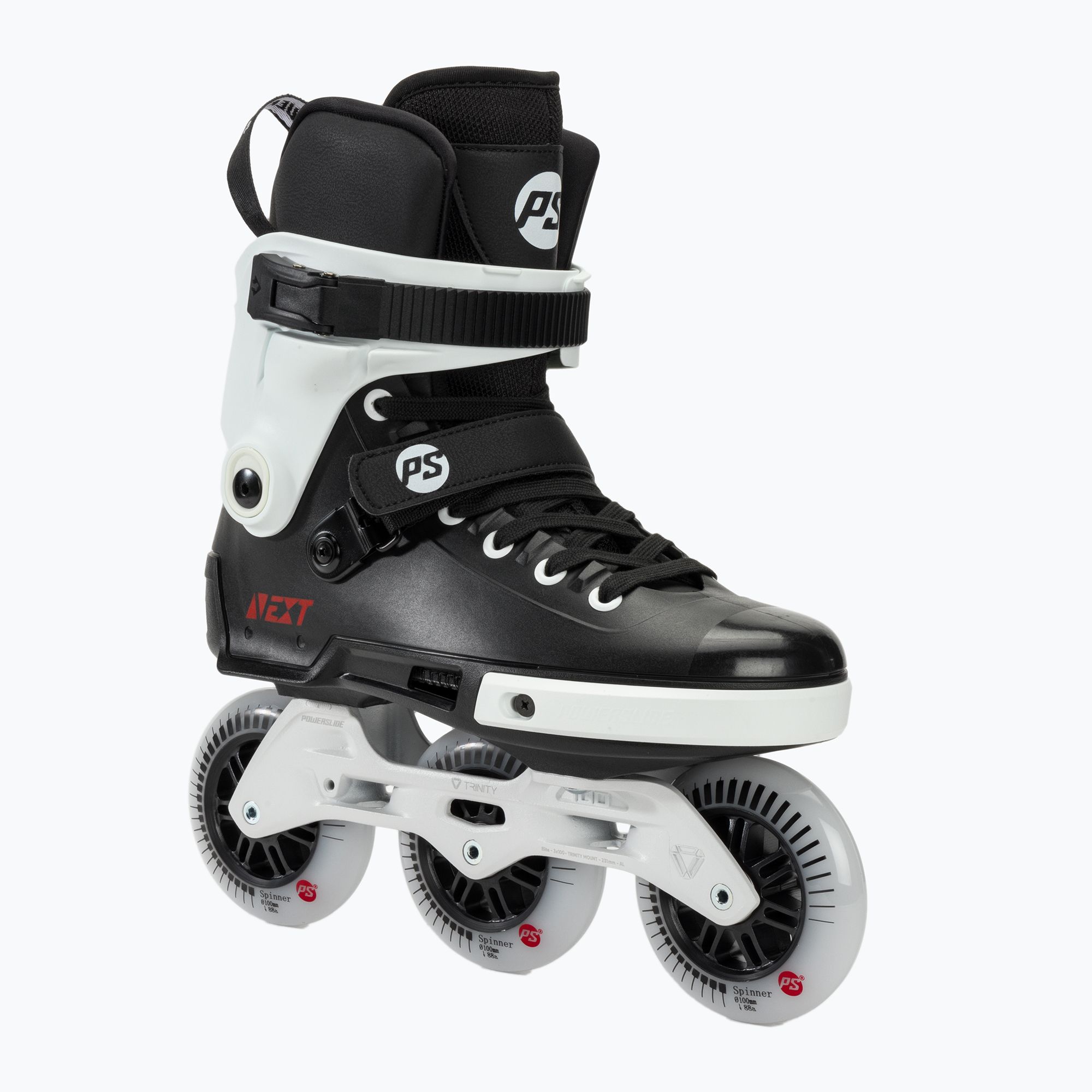 Rolki Powerslide Next Core 100 black/white 