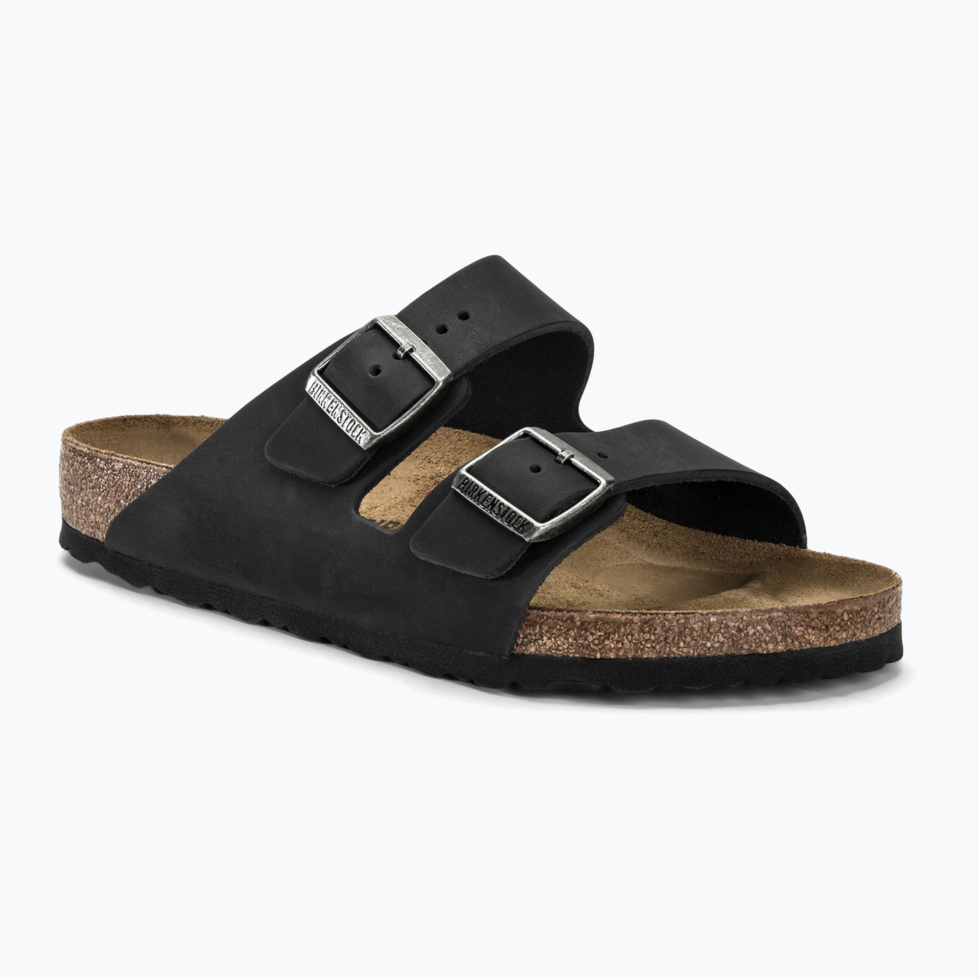 Klapki BIRKENSTOCK Arizona LEOI Regular black 