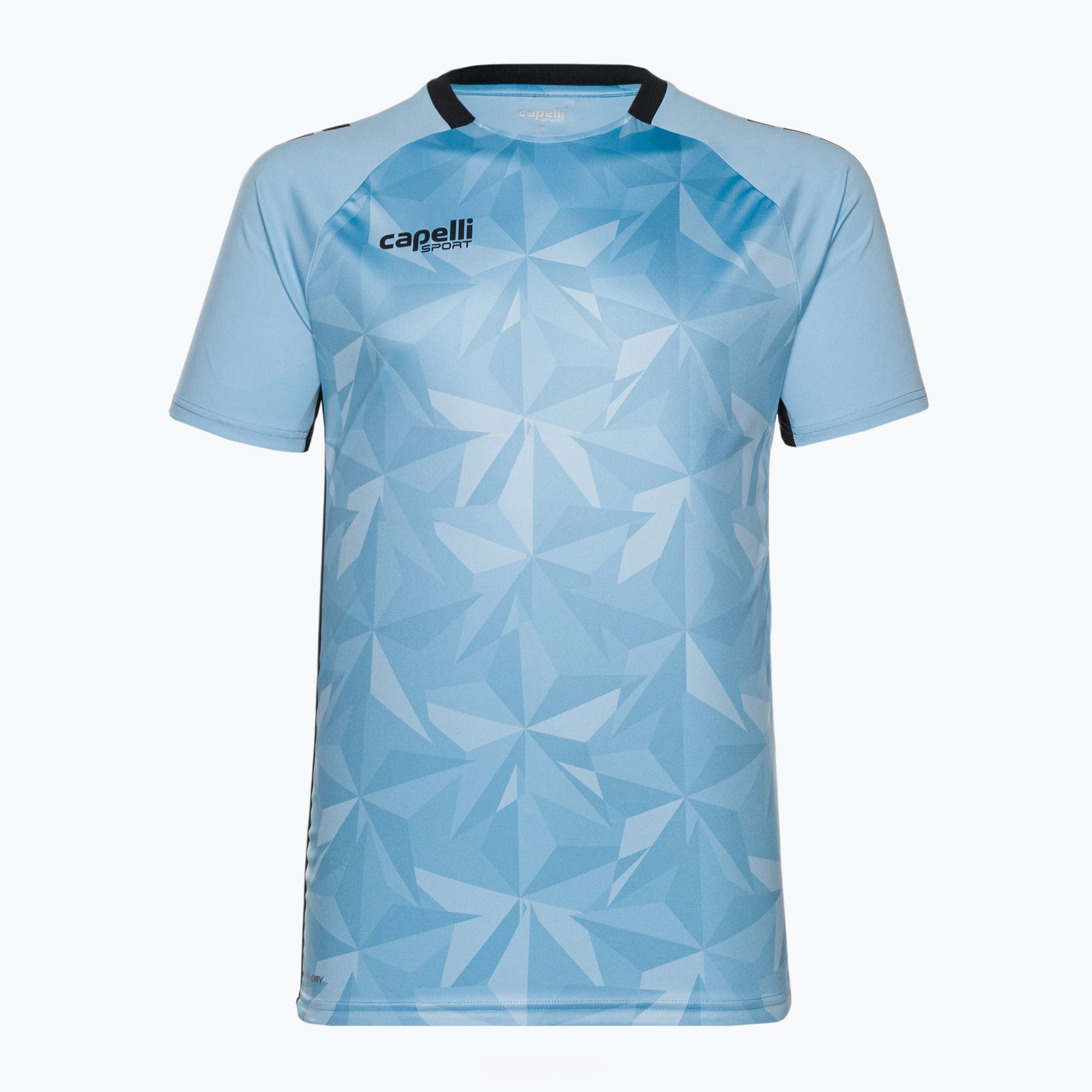 Koszulka piłkarska męska Capelli Pitch Star Goalkeeper light blue/black 