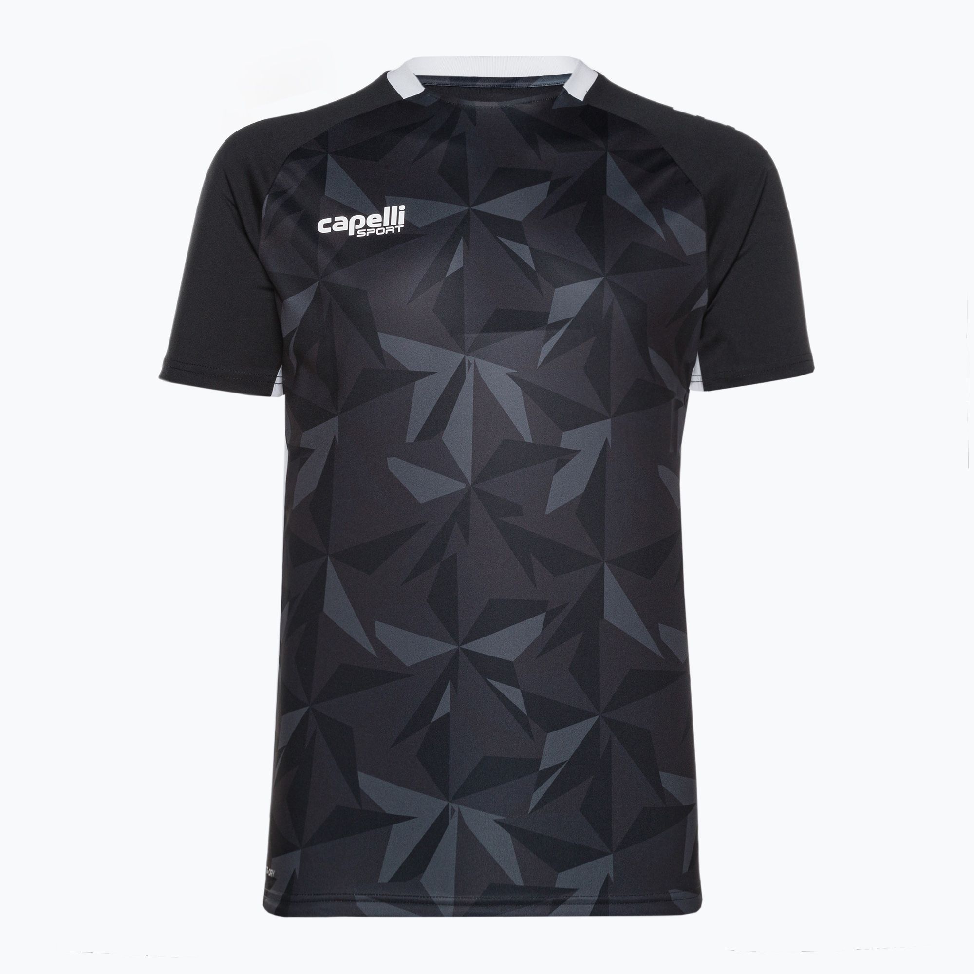Koszulka piłkarska męska Capelli Pitch Star Goalkeeper black/white 