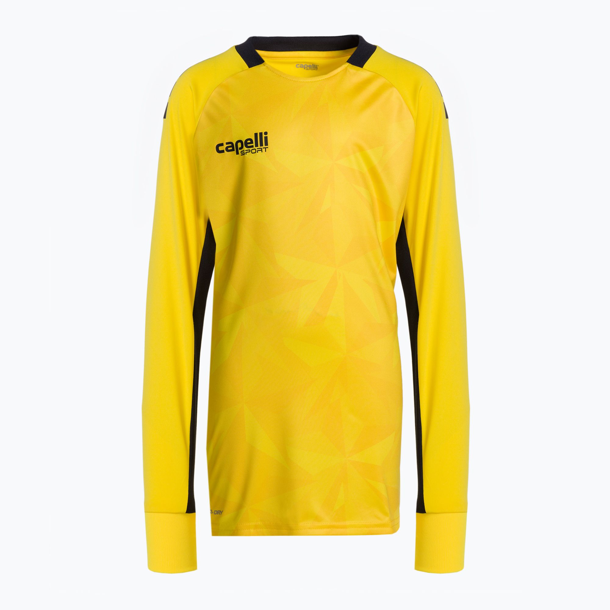 Longsleeve piłkarski dziecięcy Capelli Pitch Star Goalkeeper team yellow/black 