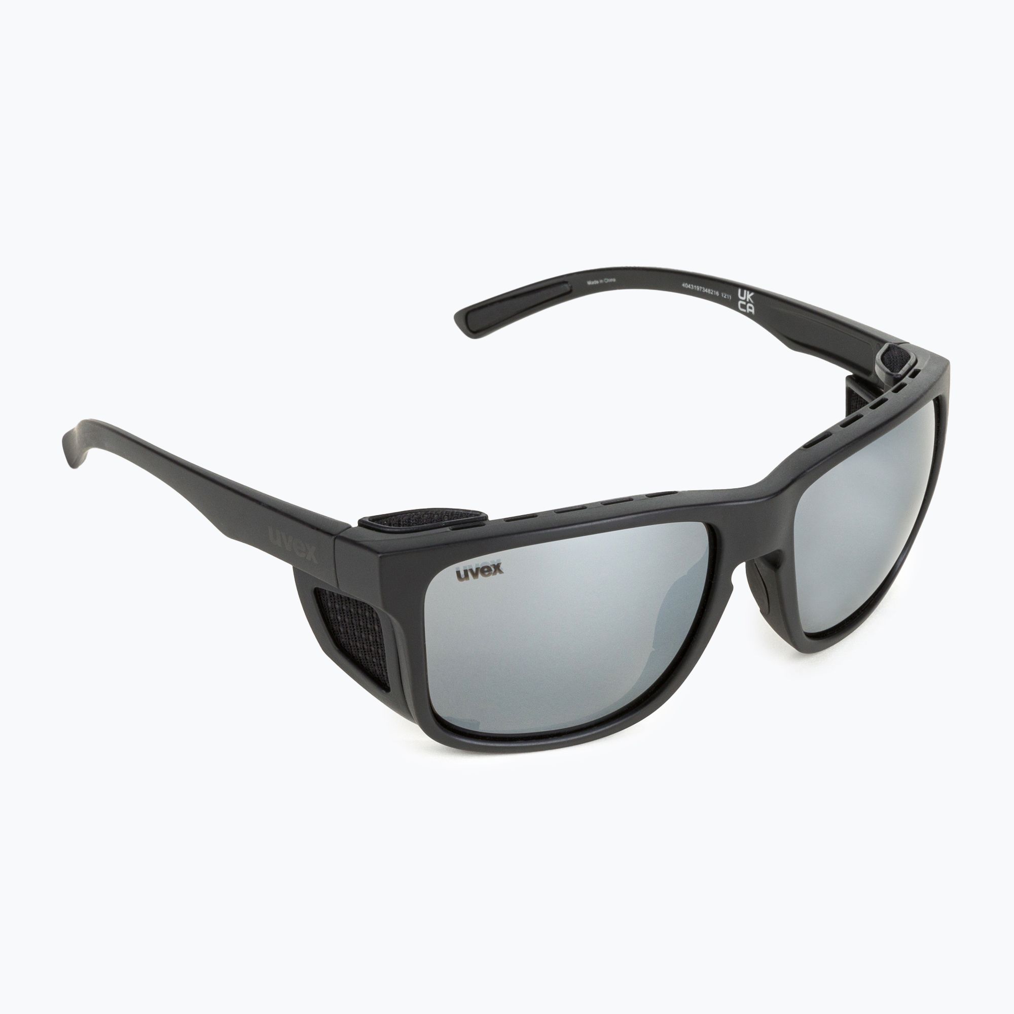 Okulary przeciwsłoneczne UVEX Sportstyle 312 black matt/mirror silver 