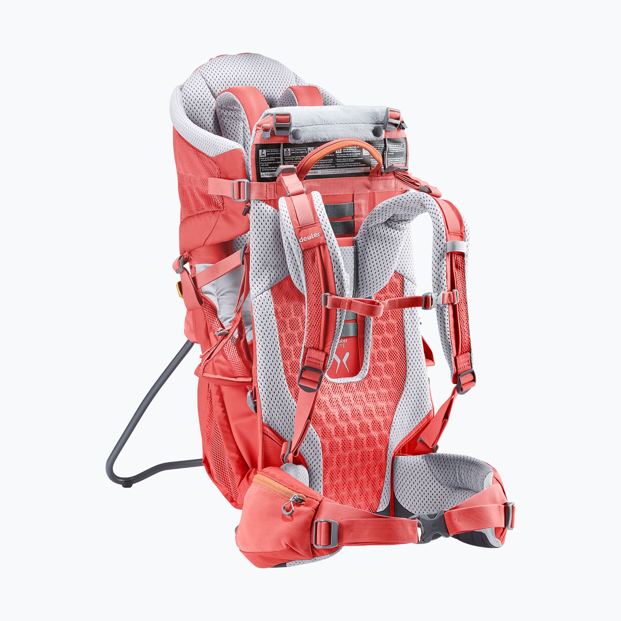 Nosidełko turystyczne damskie deuter Kid Comfort Active SL currant 