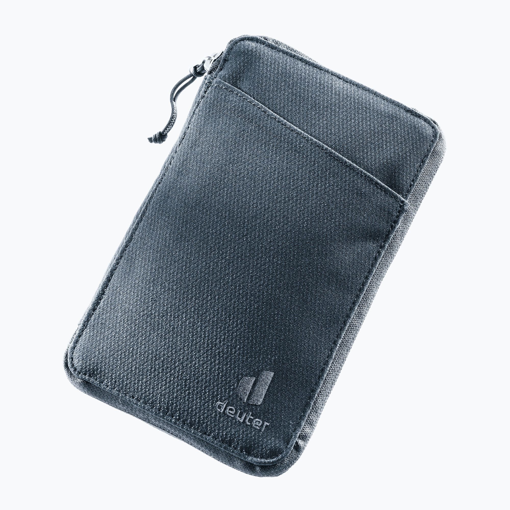 Portfel deuter Travel Wallet black 
