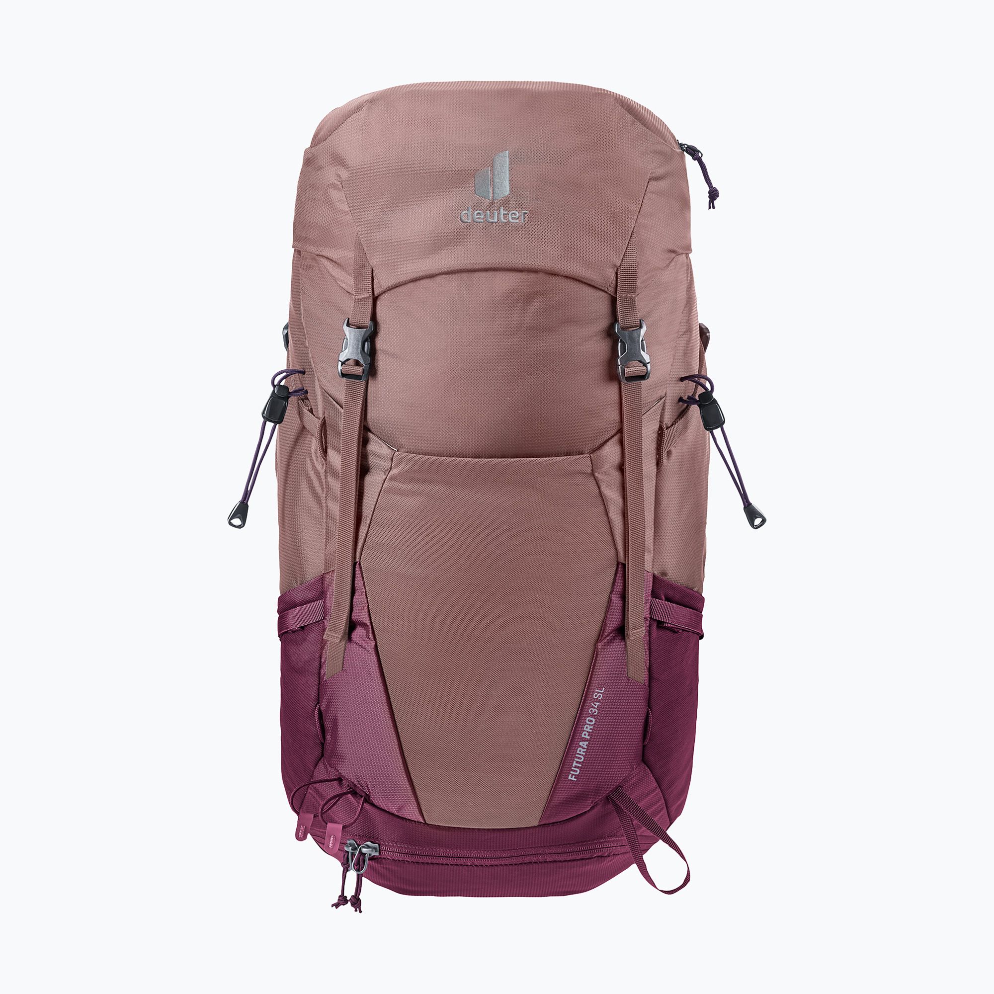 Plecak turystyczny damski deuter Futura Pro 34 l SL ashrose-cassis 