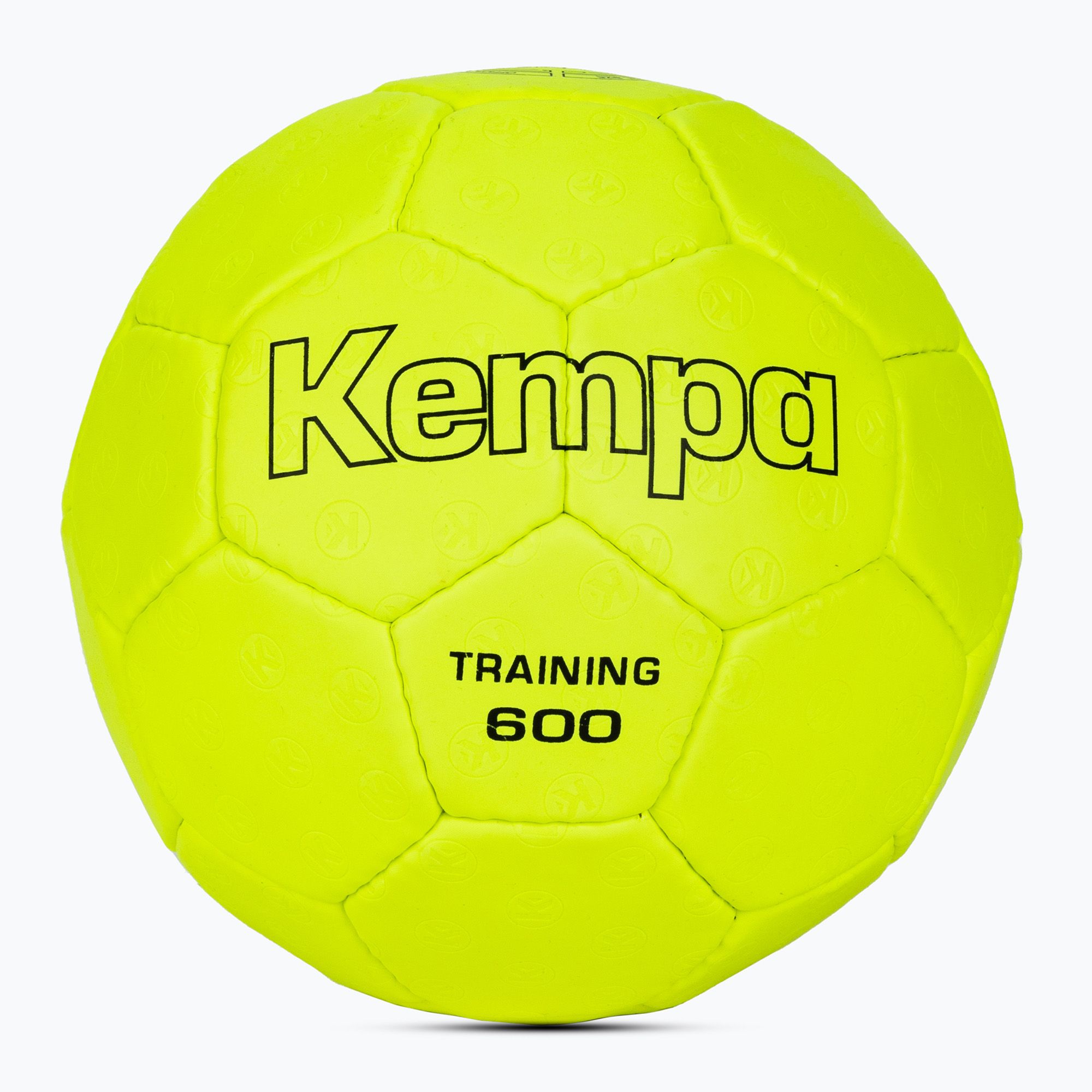 Piłka do piłki ręcznej Kempa Training 600 neonowa żółta rozmiar 2 