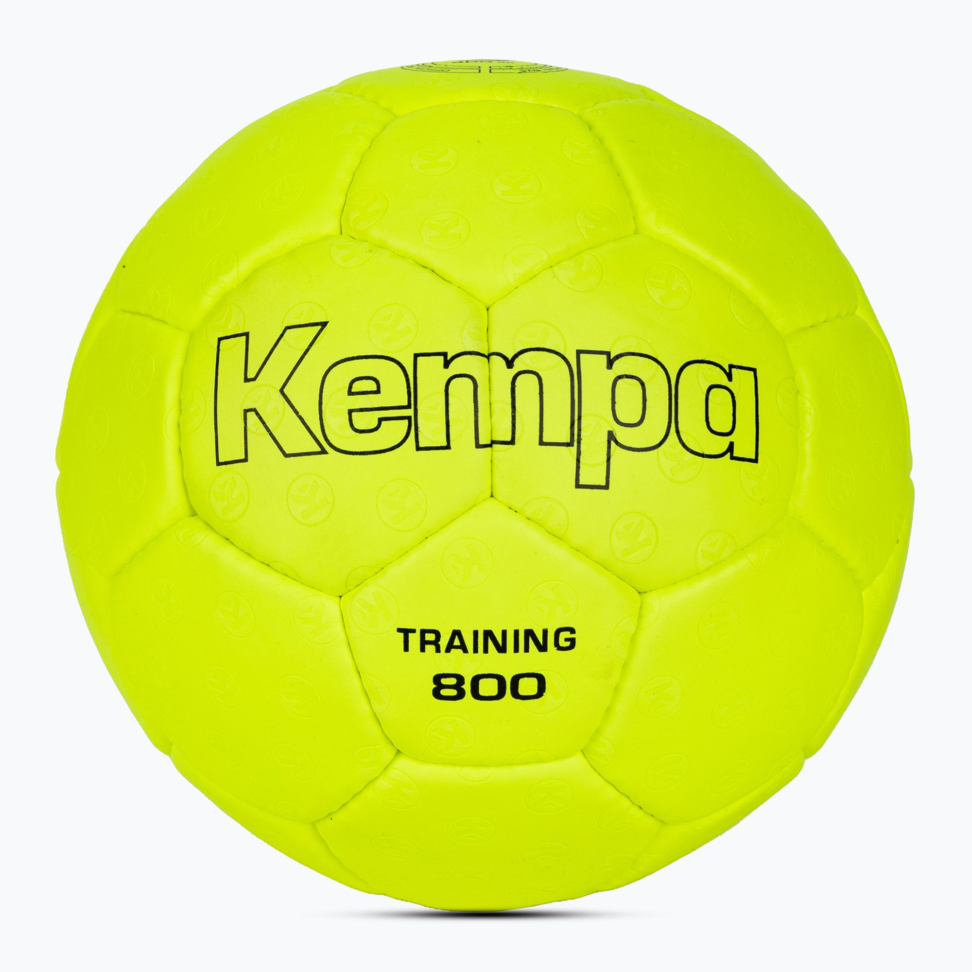 Piłka do piłki ręcznej Kempa Training 800 neonowa żółta rozmiar 3 