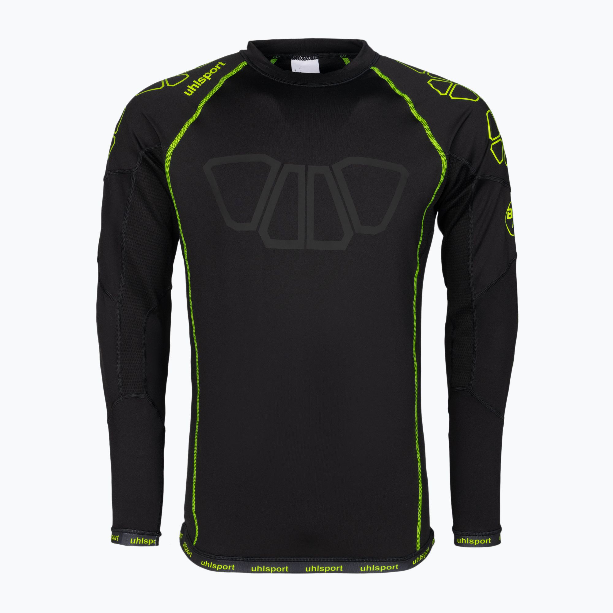 Longsleeve piłkarski męski uhlsport Bionikframe czarny 