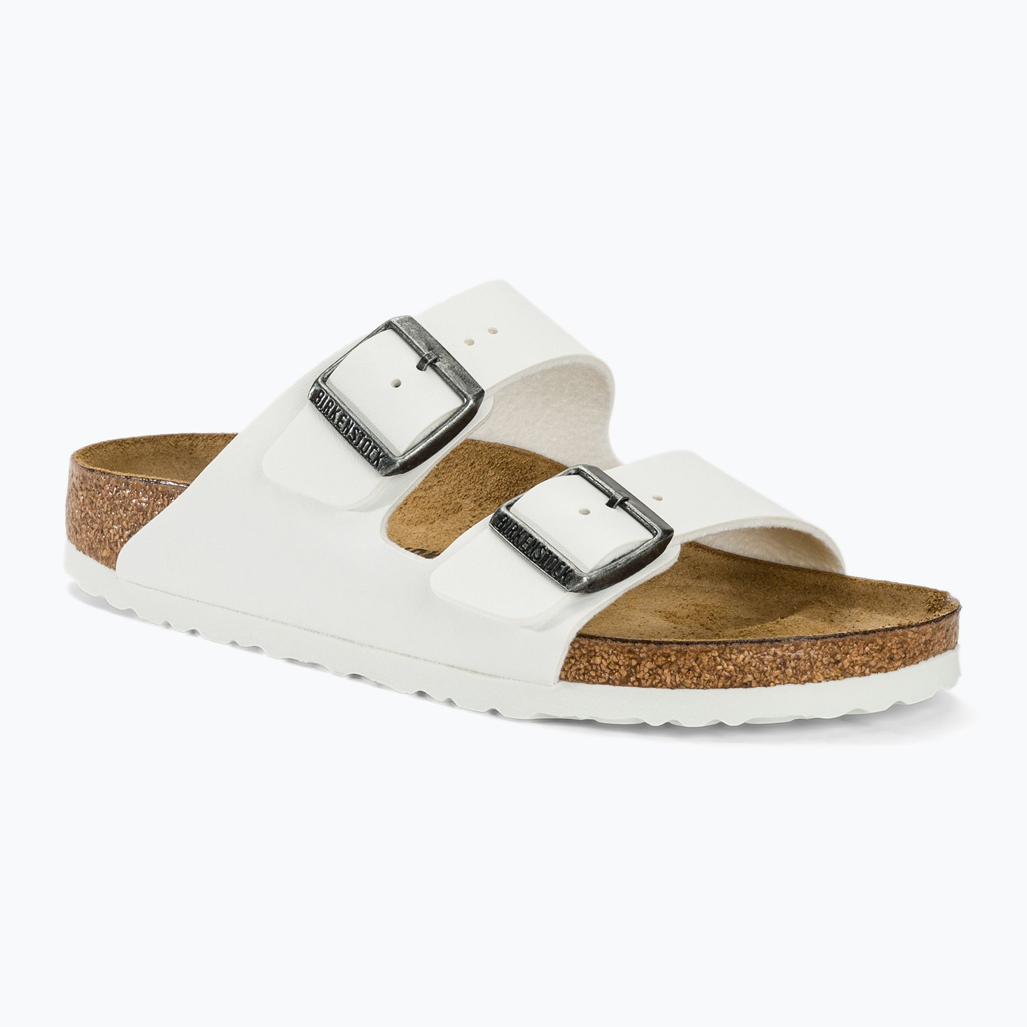 Klapki BIRKENSTOCK Arizona BF Narrow white 