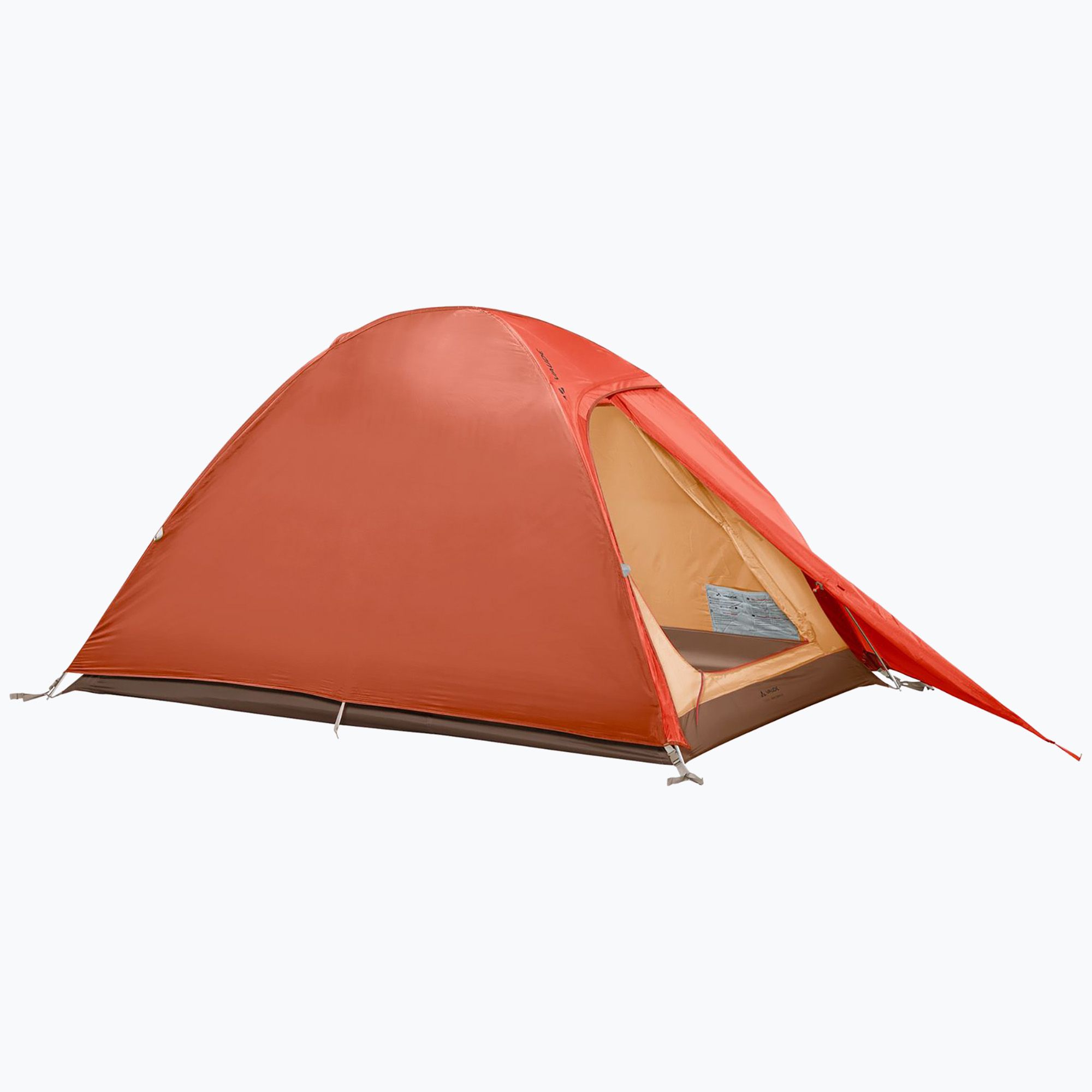 Namiot kempingowy 2-osobowy VAUDE Campo Compact terracotta 